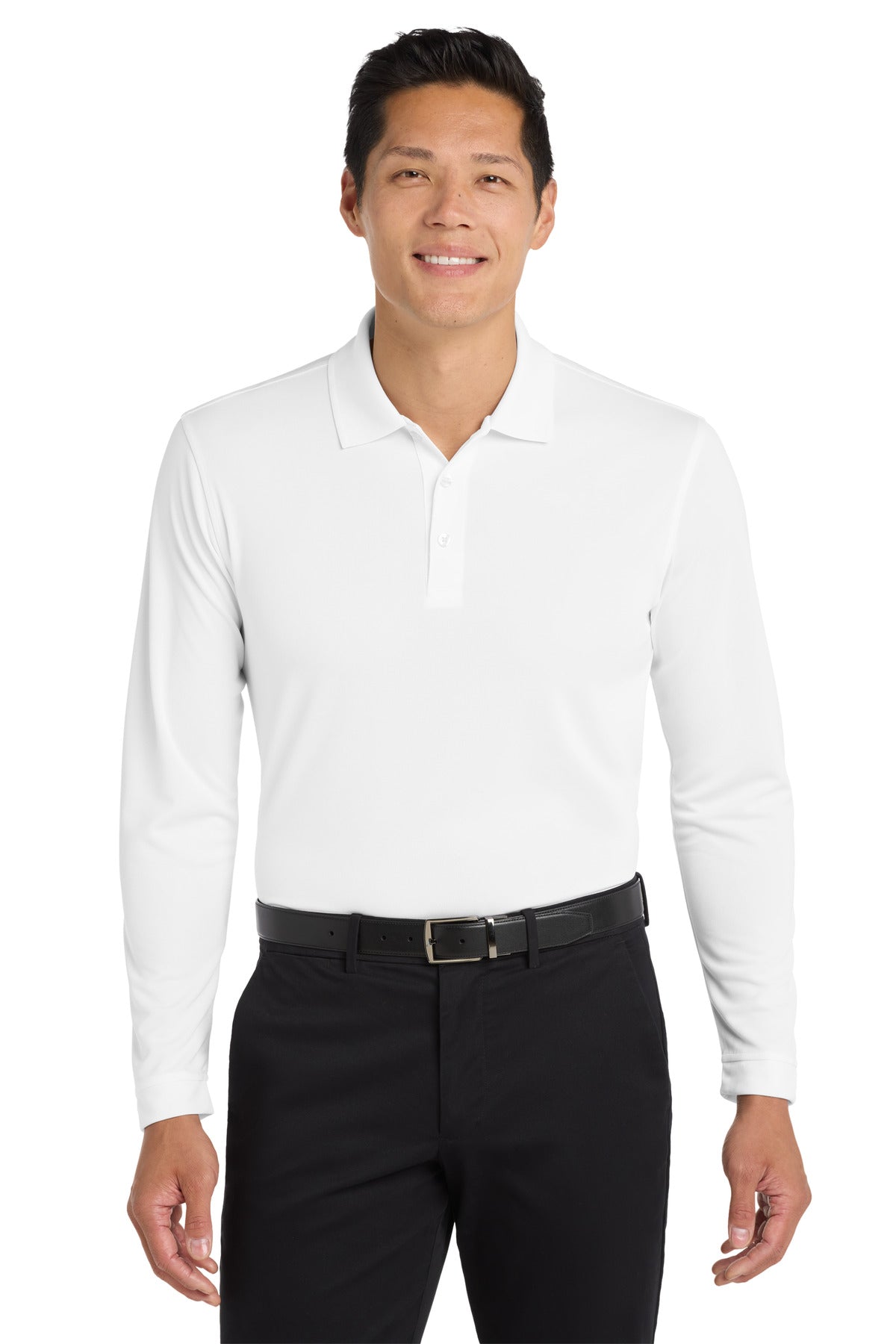 Port Authority ® Dry Zone ® UV Micro-Mesh Long Sleeve Polo