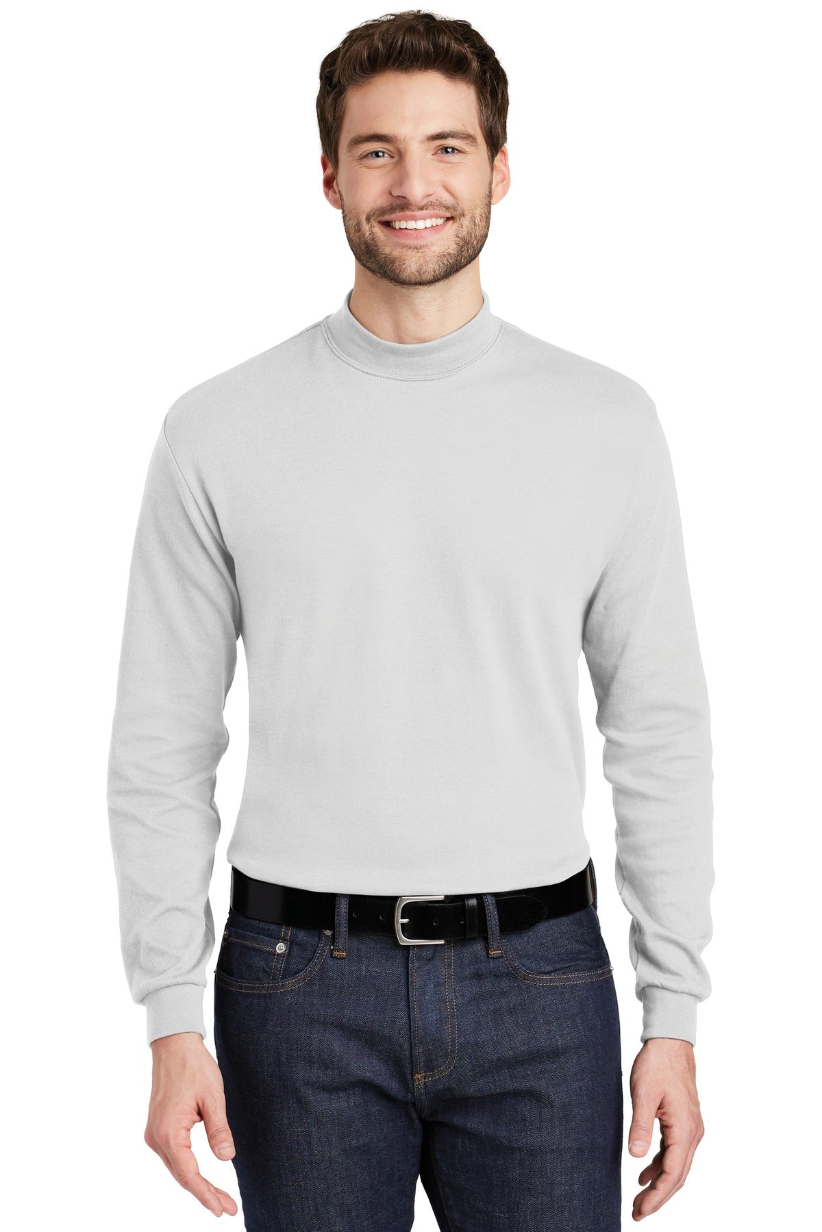 Port Authority? Interlock Knit Mock Turtleneck. K321