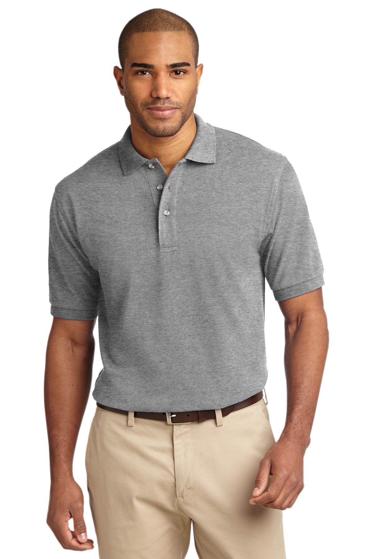 Port Authority? Heavyweight Cotton Pique Polo. K420