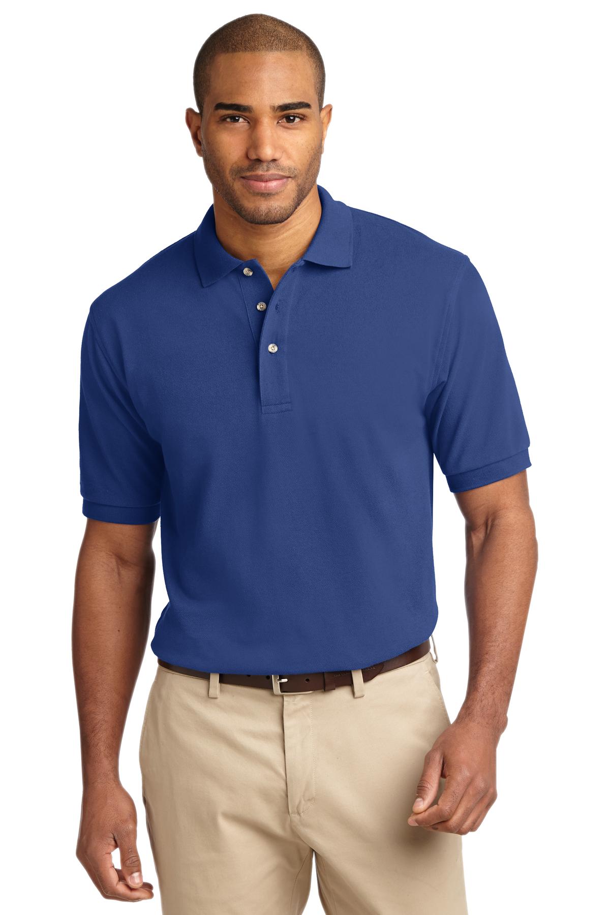 Port Authority? Heavyweight Cotton Pique Polo. K420