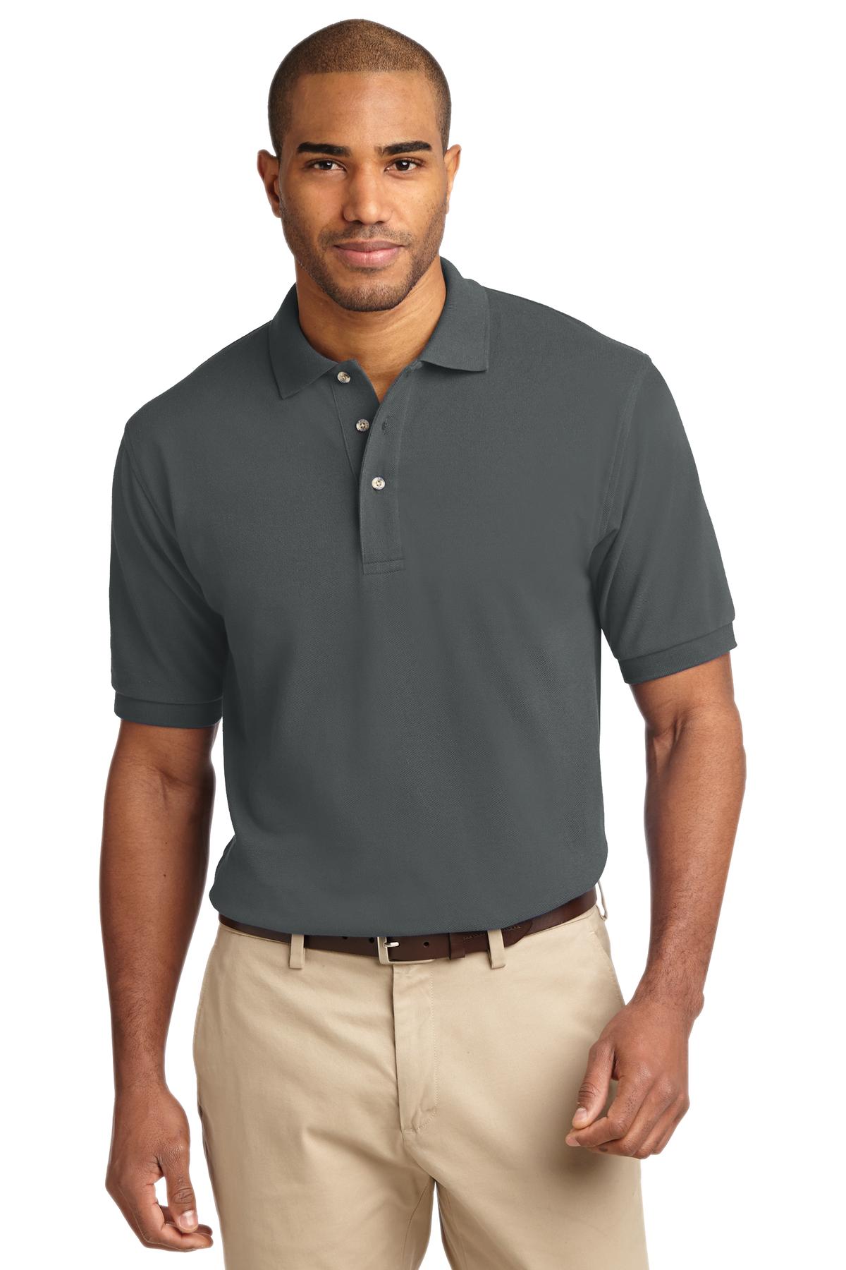 Port Authority? Heavyweight Cotton Pique Polo. K420