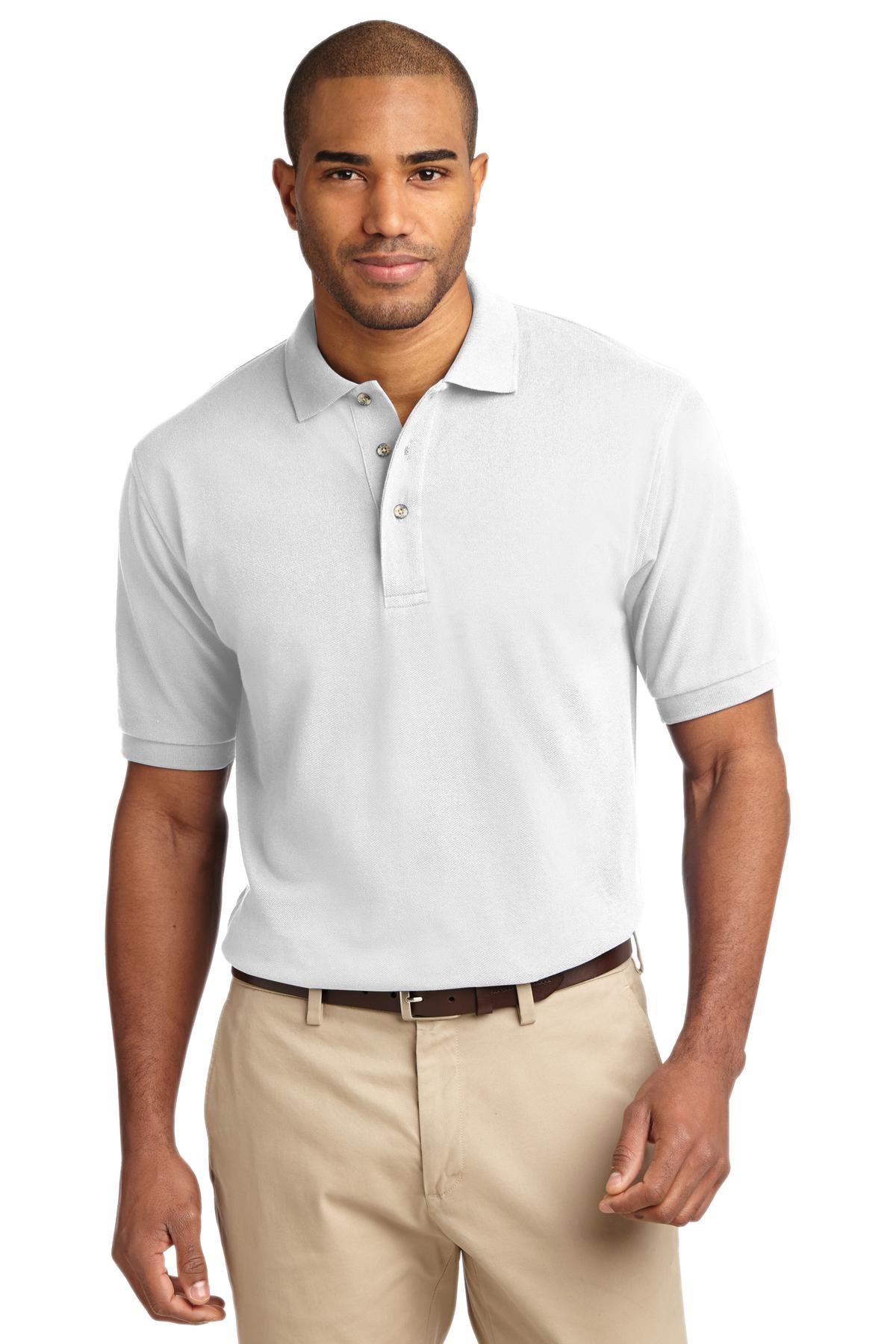 Port Authority? Heavyweight Cotton Pique Polo. K420