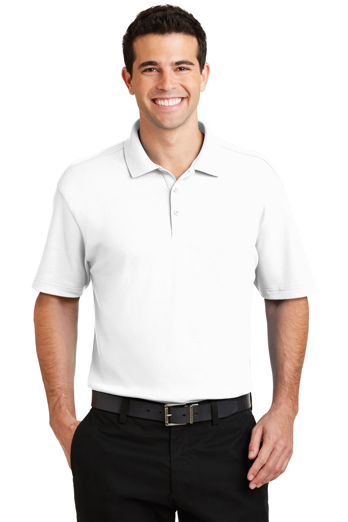 Port Authority? Silk Touch? Interlock Performance Polo.