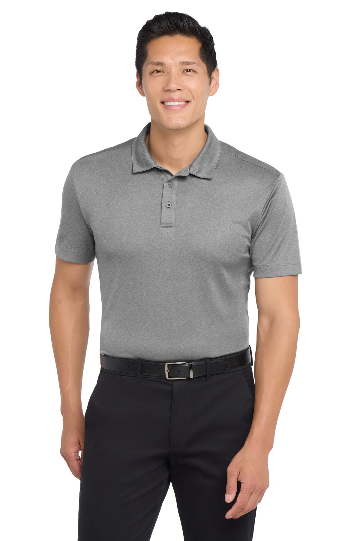 Port Authority ® Heathered Silk Touch ™ Performance Polo