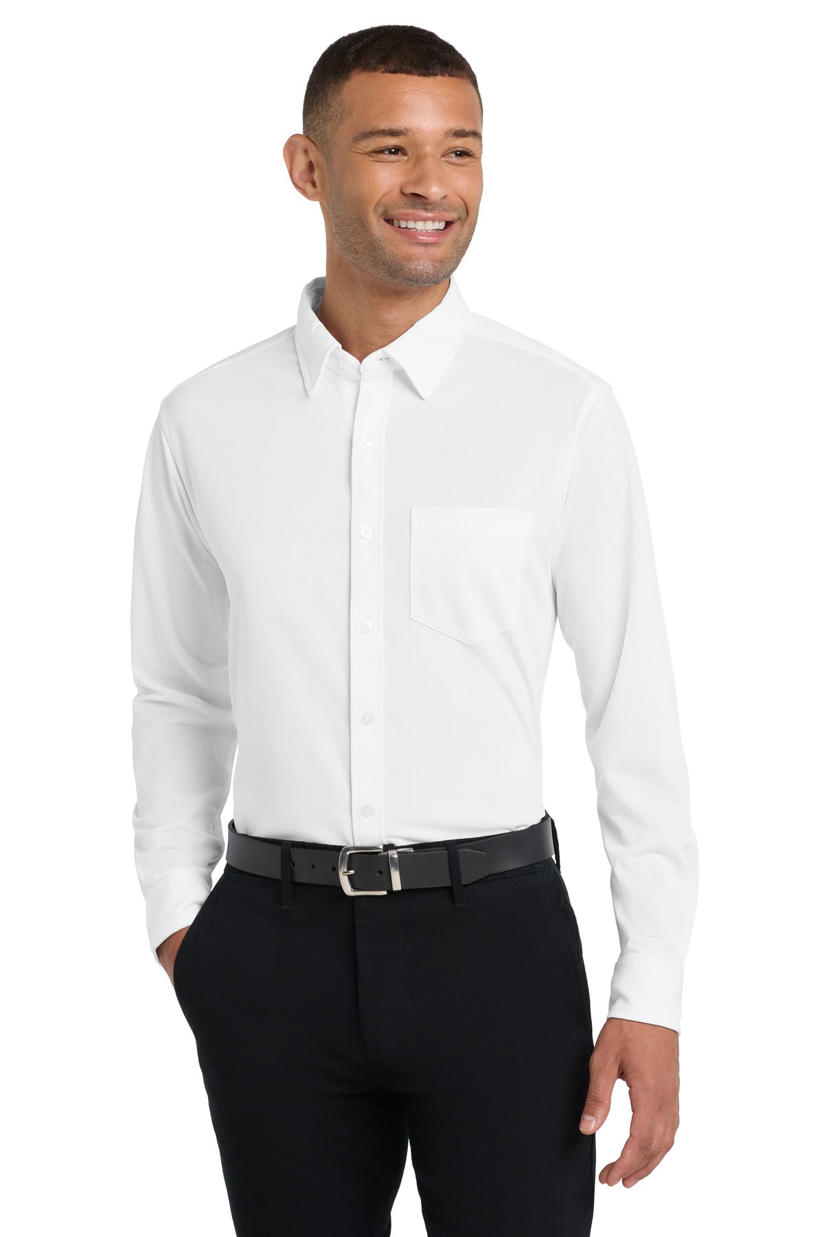 Port Authority® Dimension Knit Dress Shirt