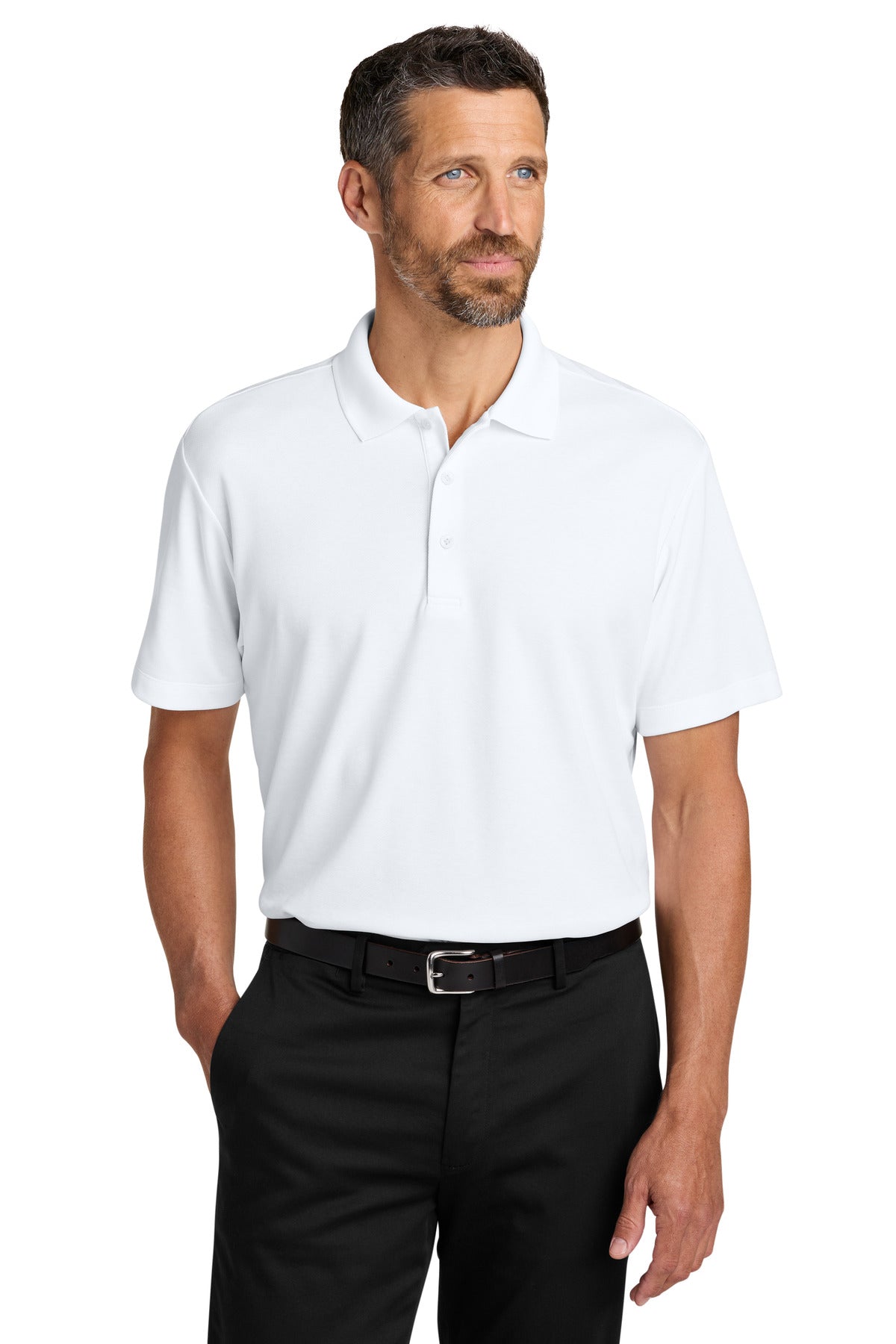 Port Authority® Plaited Pique Polo