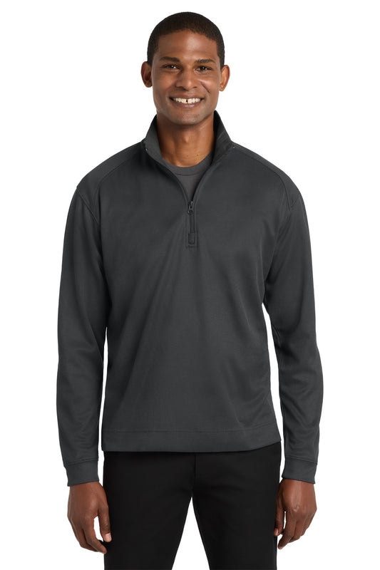Port Authority® Vertical Texture 1/4-Zip Pullover