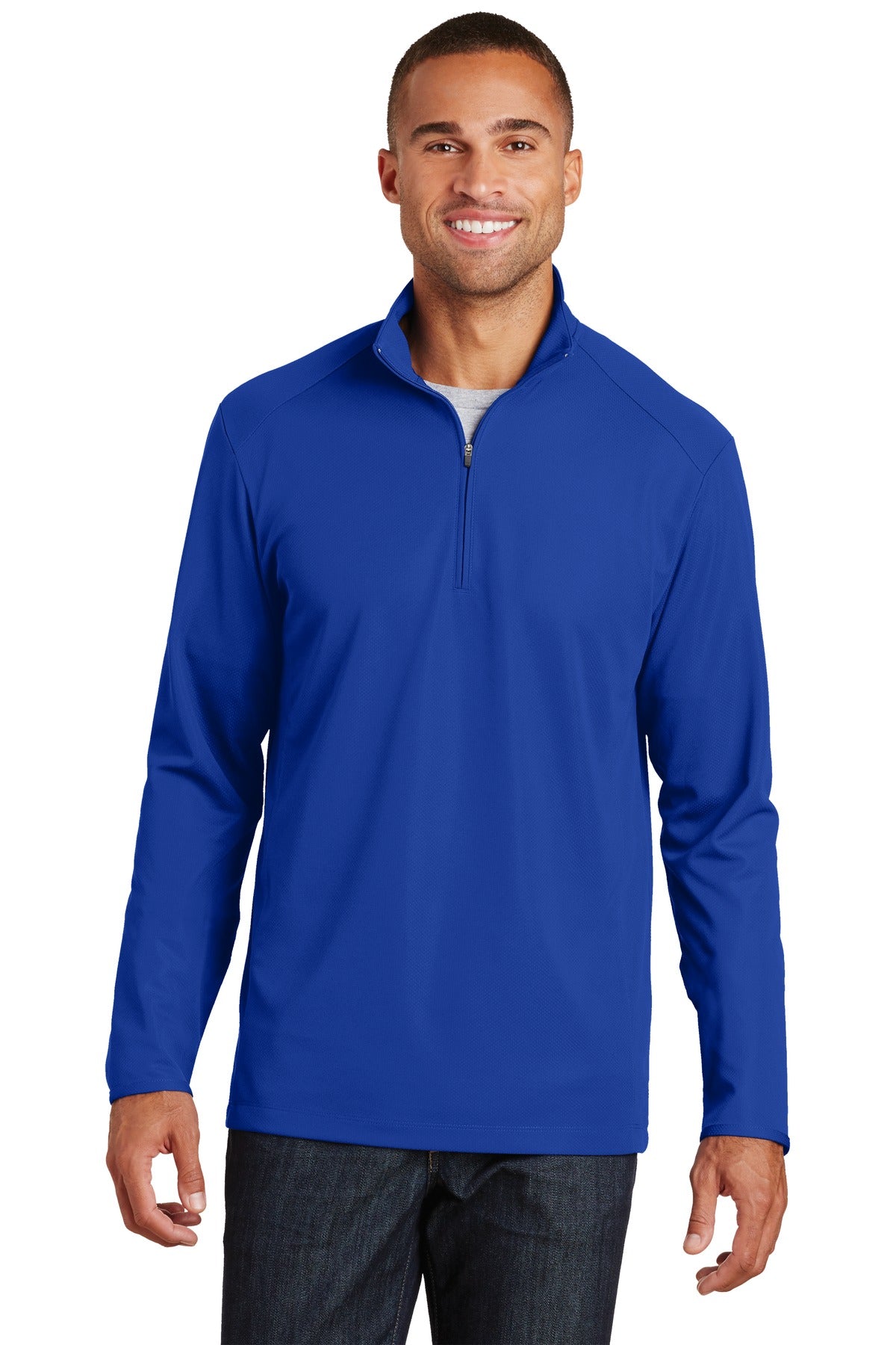 Port Authority® Pinpoint Mesh 1/2-Zip