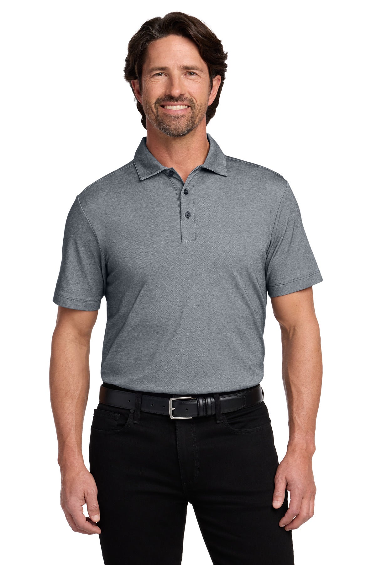 Port Authority® Fine Pique Blend Polo