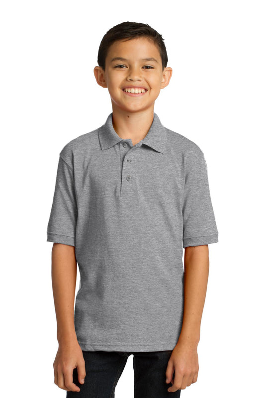 Port & Company? Youth Core Blend Jersey Knit Polo. KP55