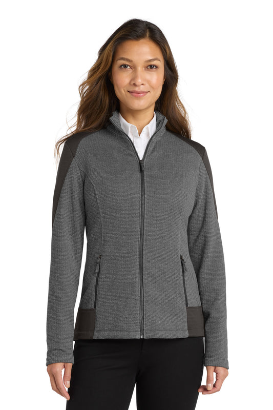 Port Authority ® Women's Grid Fleece Jacket
