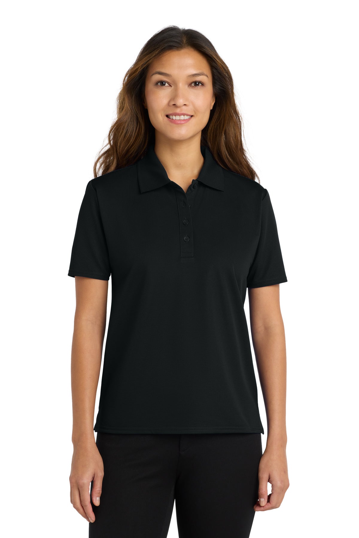 Port Authority? Women's Dry Zone? Ottoman Polo. L525
