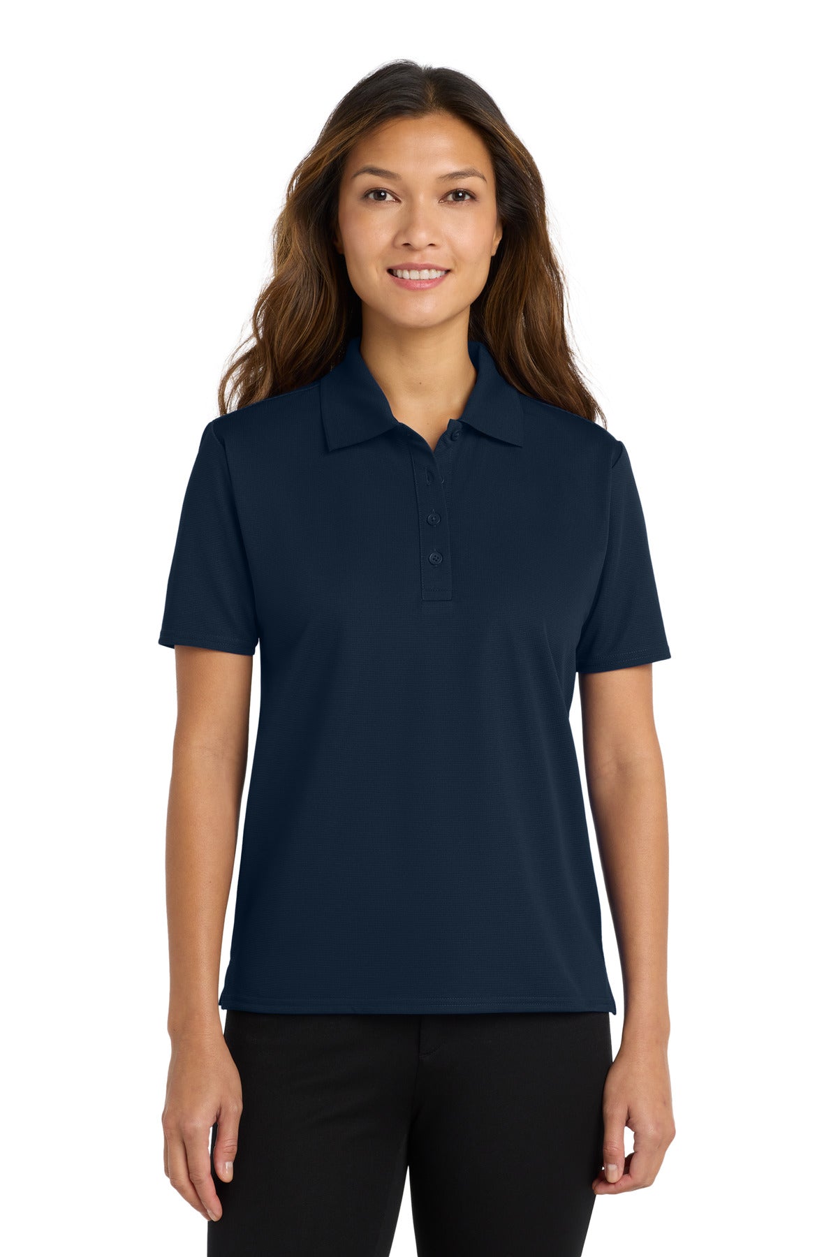 Port Authority? Women's Dry Zone? Ottoman Polo. L525