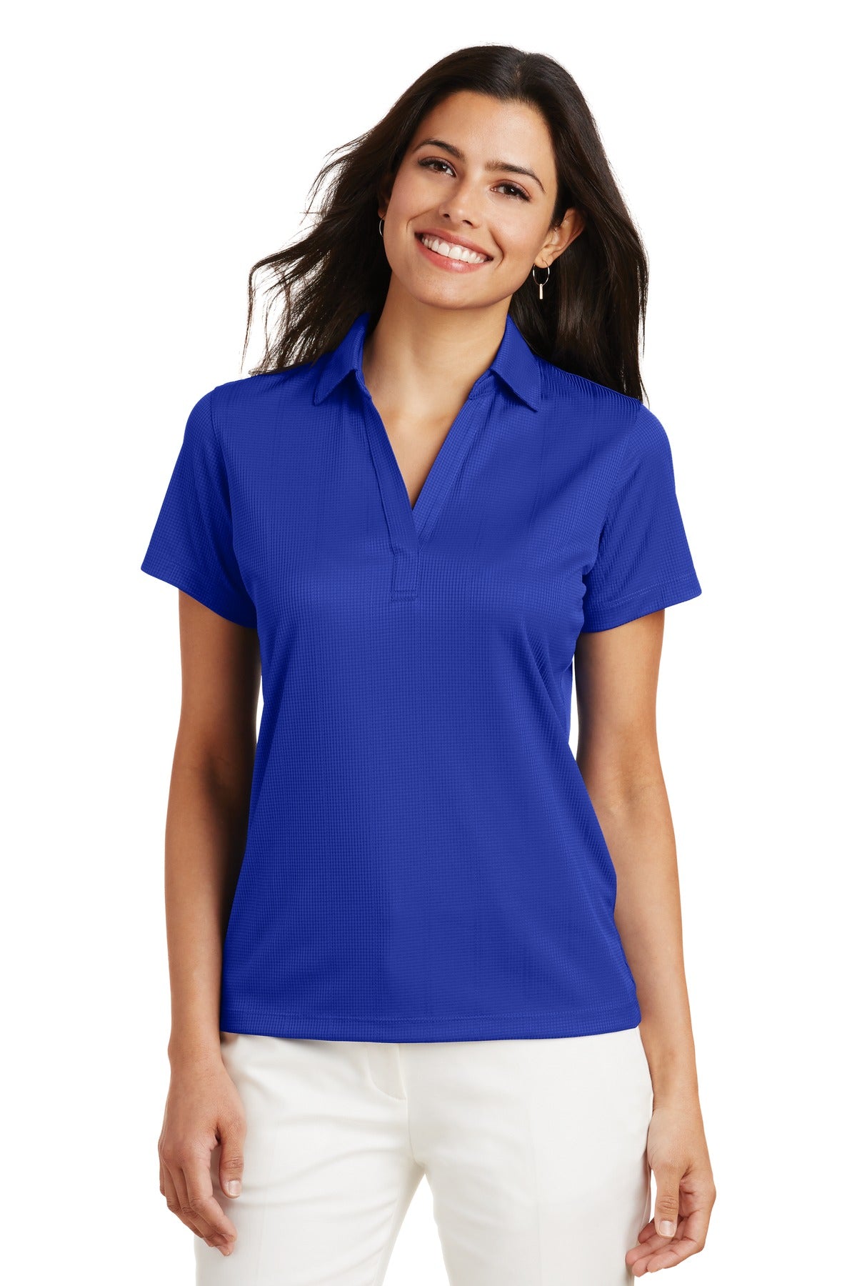 Port Authority? Women's Performance Fine Jacquard Polo.