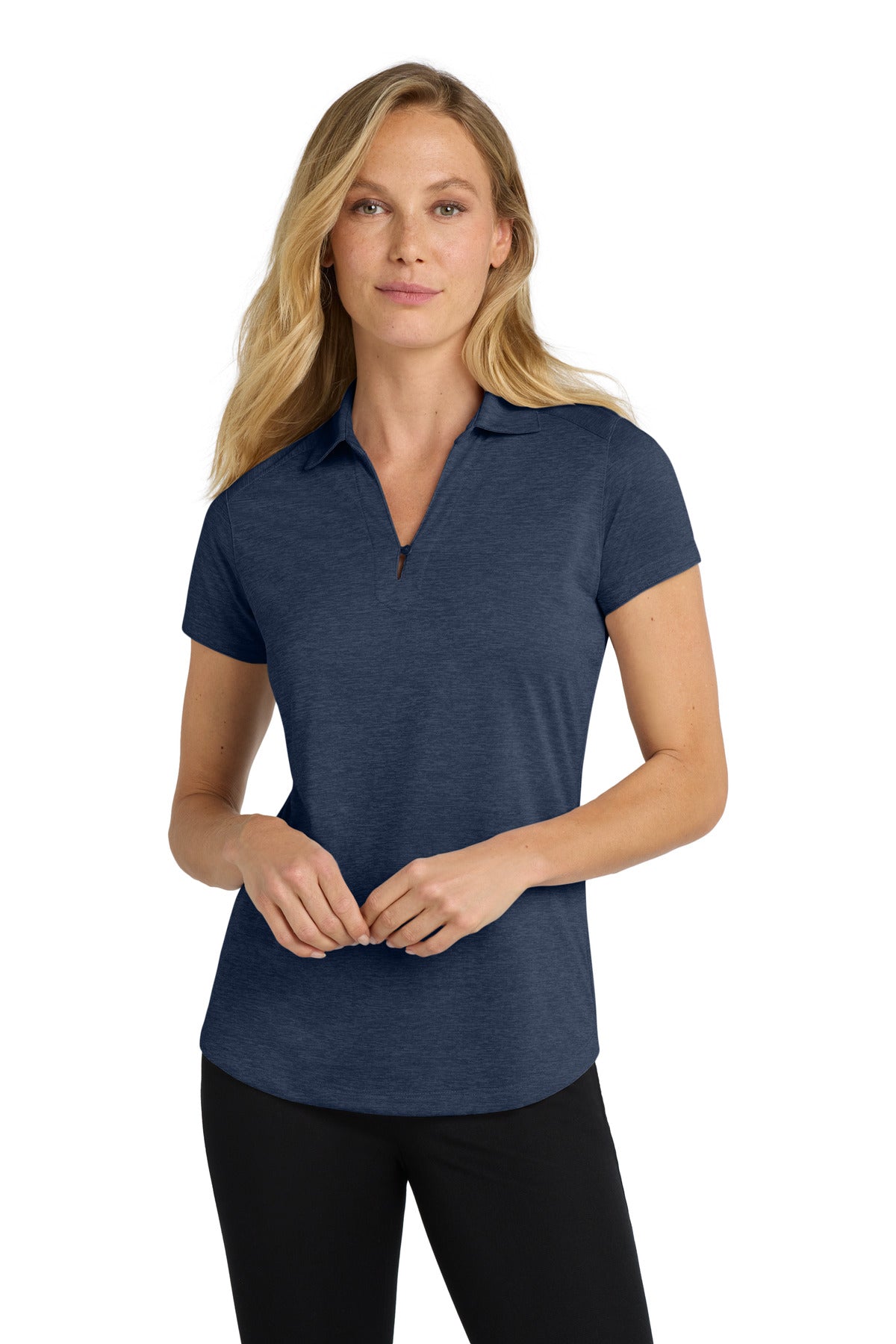 Port Authority? Women's Digi Heather Performance Polo.