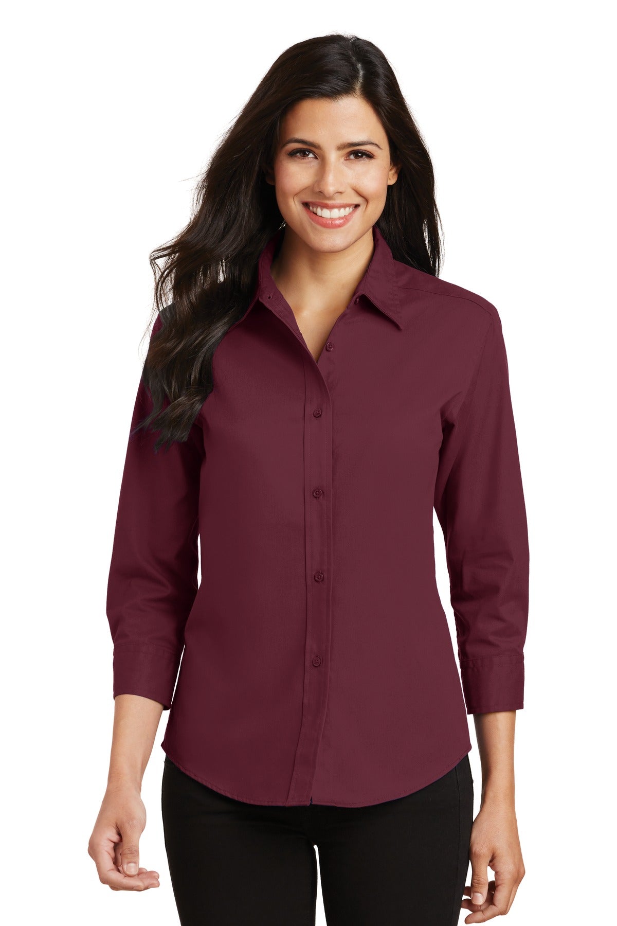 Port Authority? Women's 3/4-Sleeve Easy Care Shirt. L61