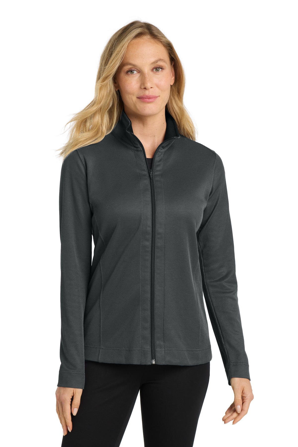 Port Authority? Women's Vertical Texture Full-Zip Jacke
