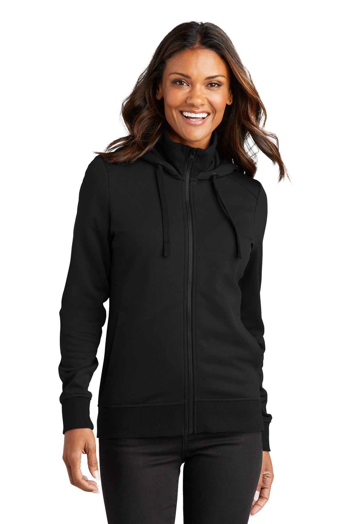 Port Authority? Women's Smooth Fleece Hooded Jacket L81