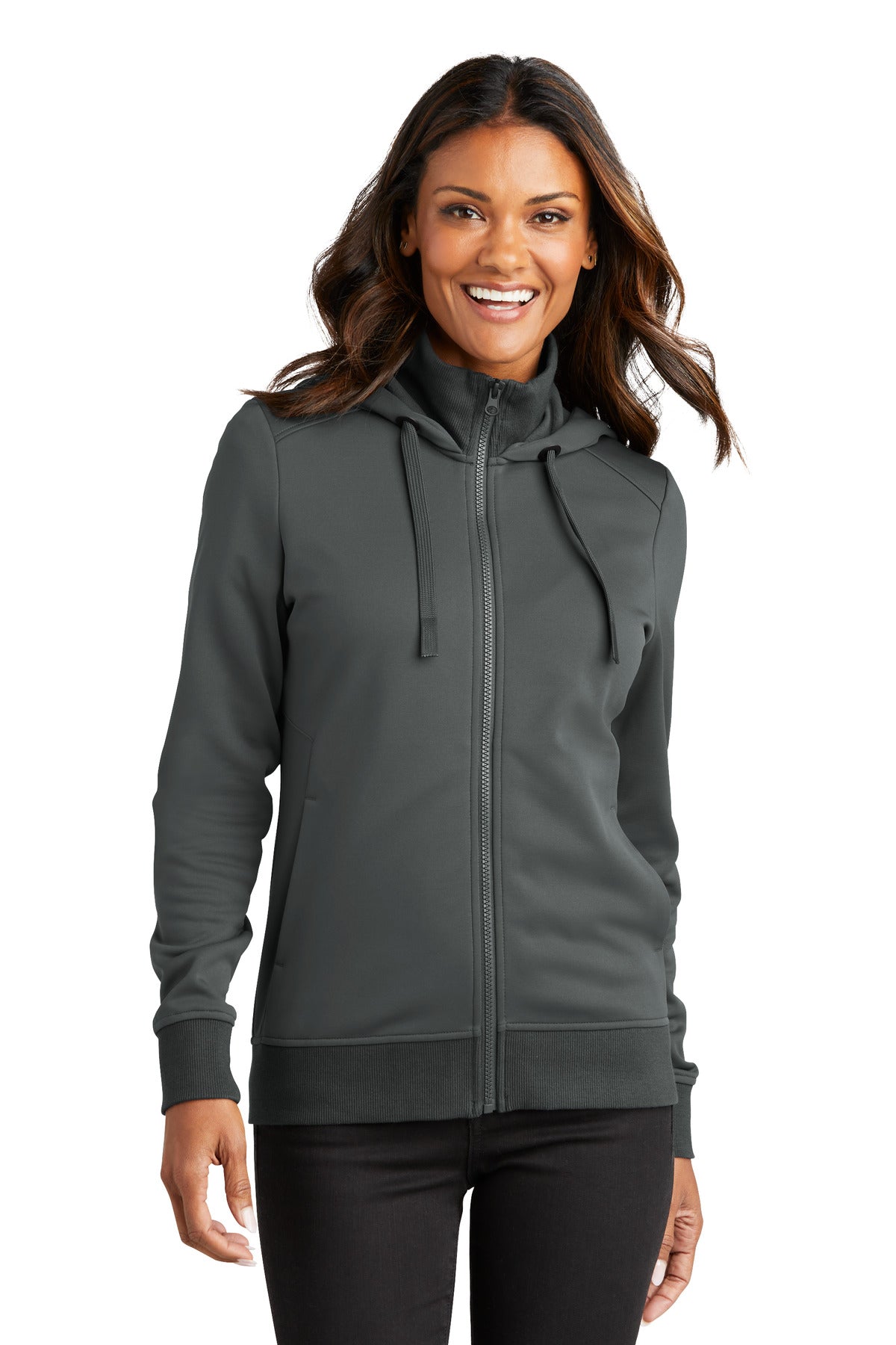 Port Authority? Women's Smooth Fleece Hooded Jacket L81