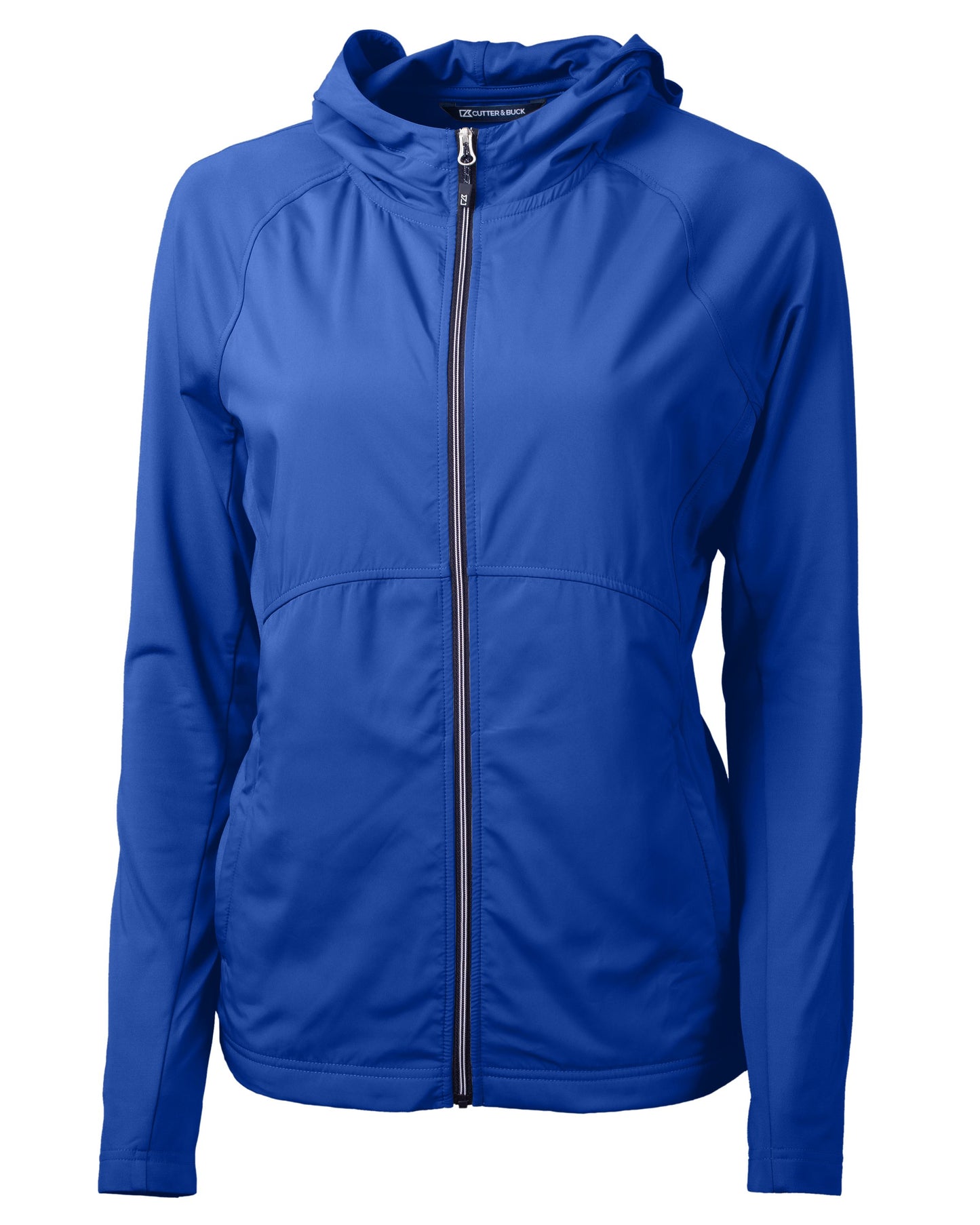 Cutter & Buck Adapt Recycled Soft Knit Stretch Womens Hybrid Full Zip Jacket