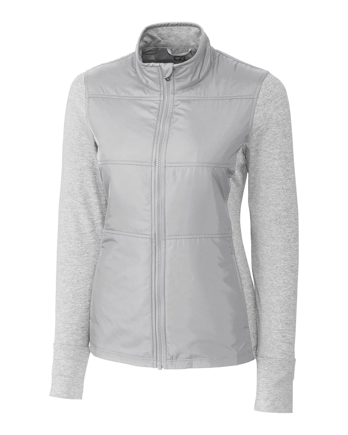 Cutter & Buck Stealth Recycled Hybrid Quilted Womens Windbreaker Jacket