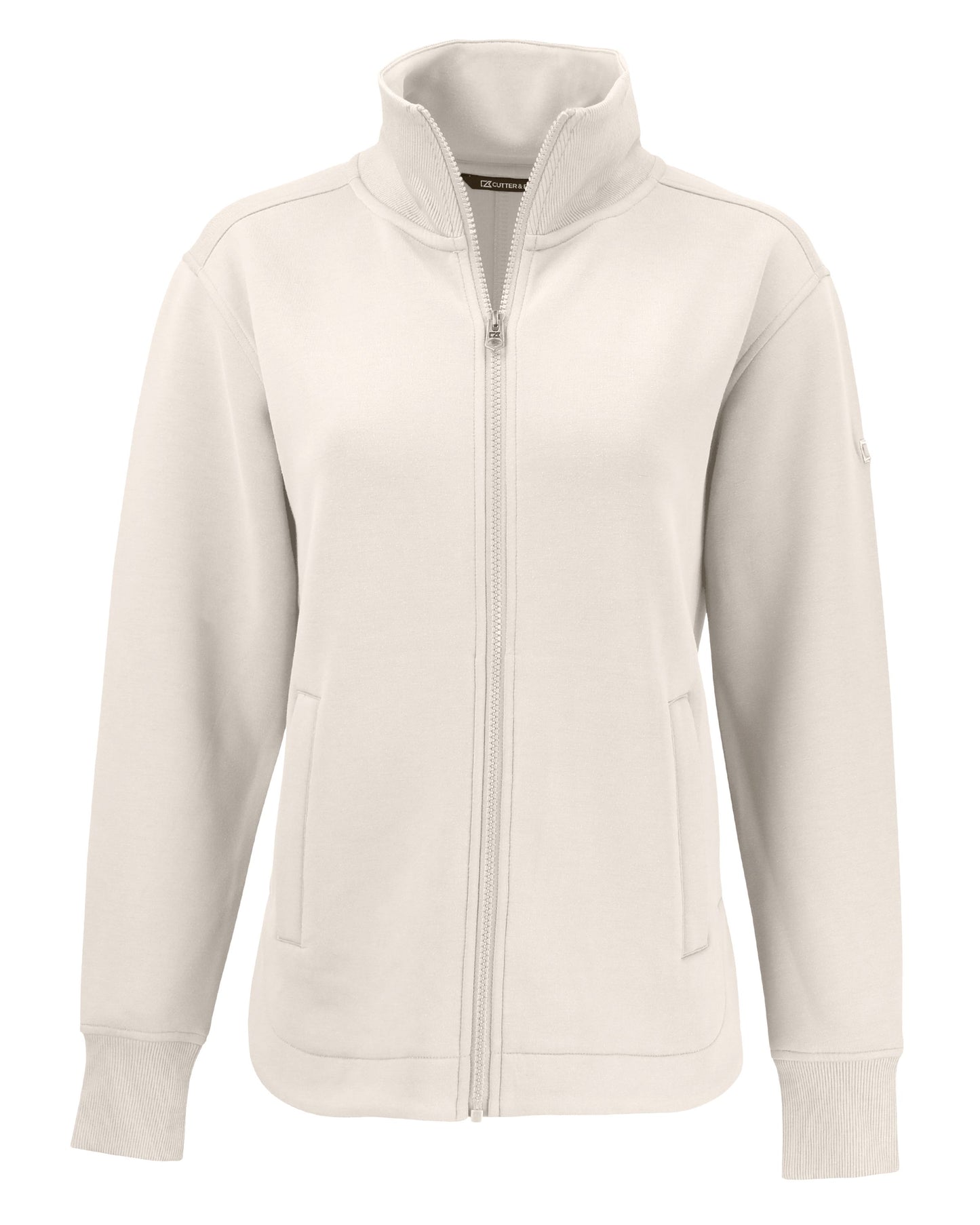 Cutter & Buck Roam Recycled Buttery-Soft Knit Womens Full Zip Jacket