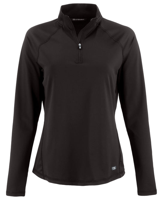 Cutter & Buck Prospect Recycled Featherlight Stretch Womens Quarter Zip