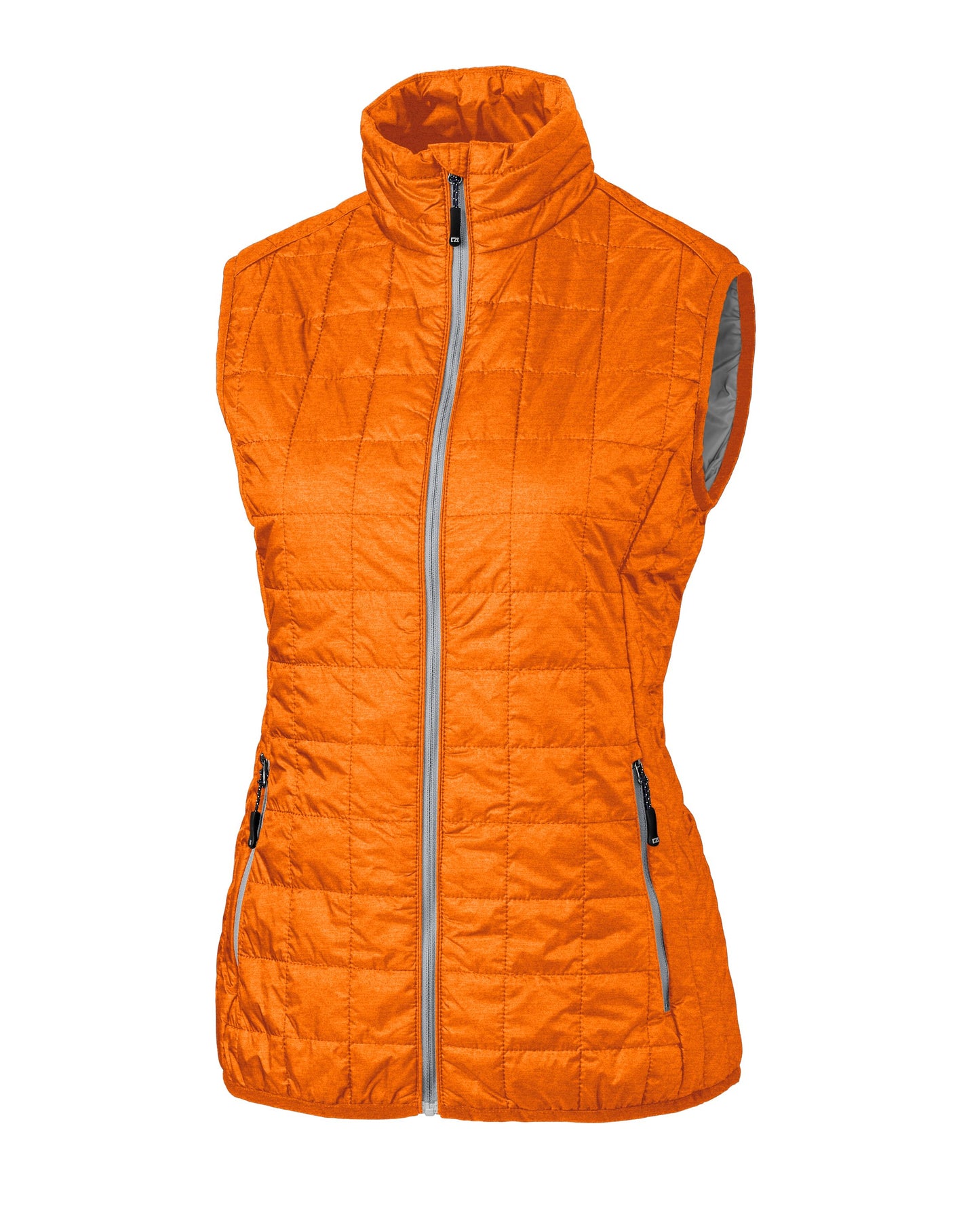 Cutter & Buck Rainier Recycled Insulated Puffer Womens Full Zip Vest