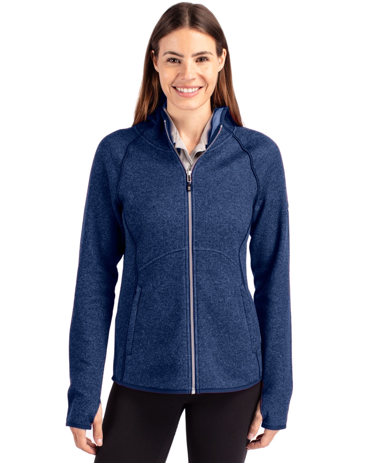 Cutter & Buck Mainsail Full Zip Hooded Womens Jacket - LCO00035