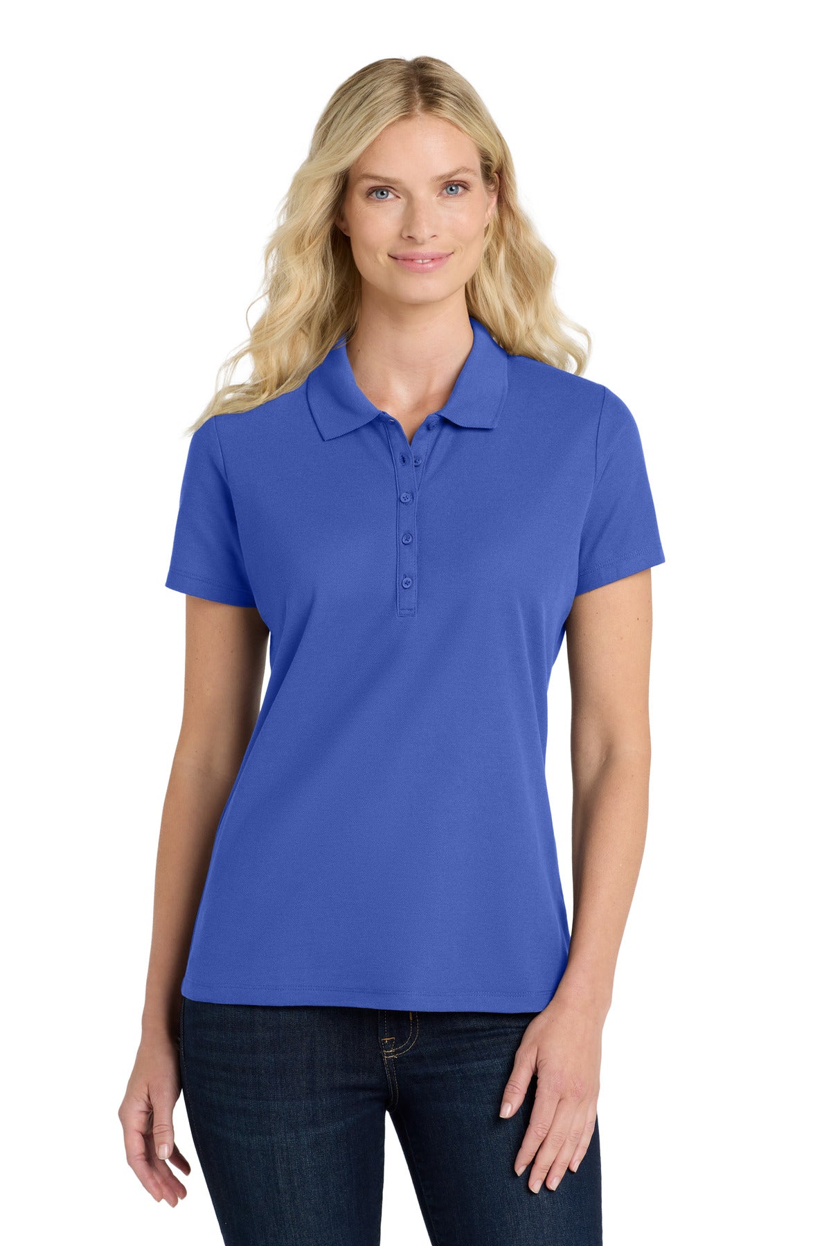 Port Authority? Women's SuperPro React? Polo. LK810
