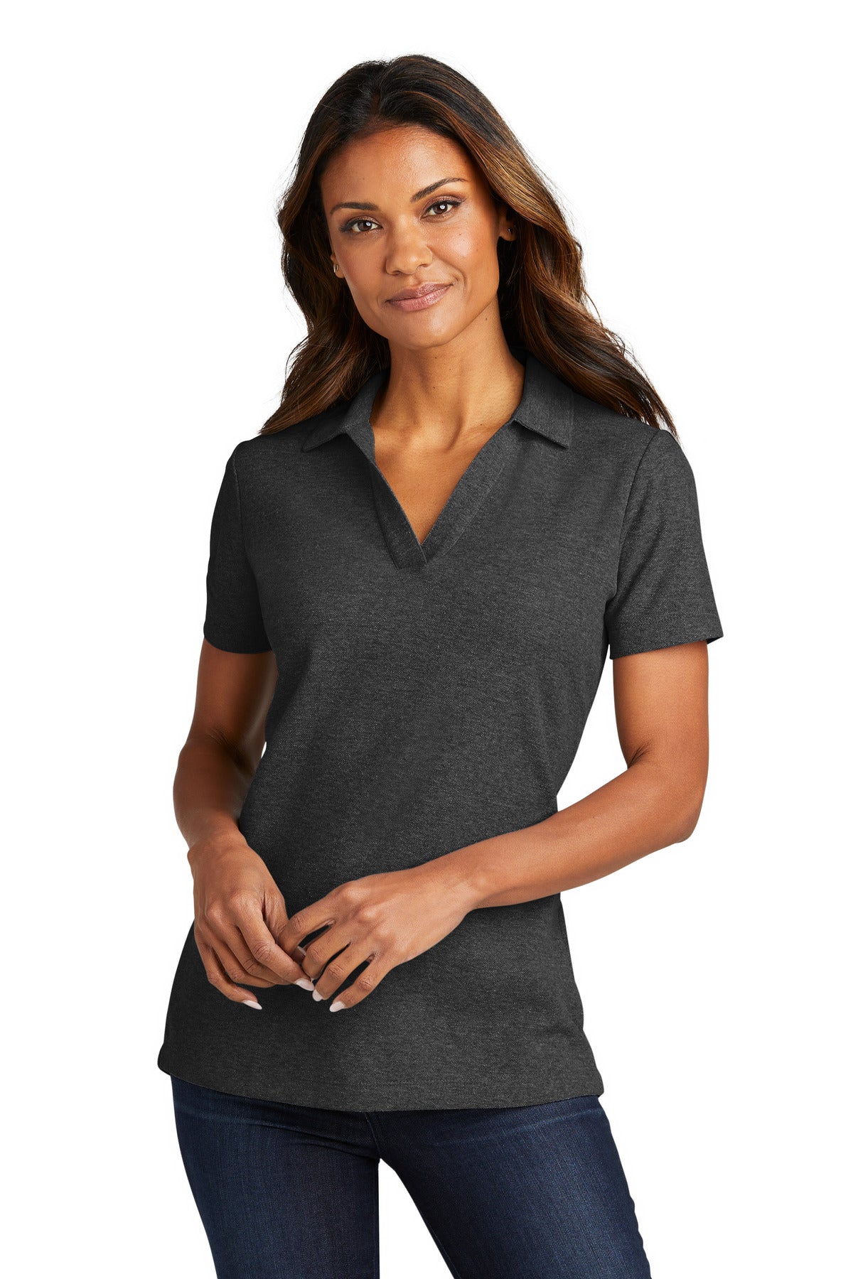 Port Authority? Women's C-FREE? Cotton Blend Pique Polo