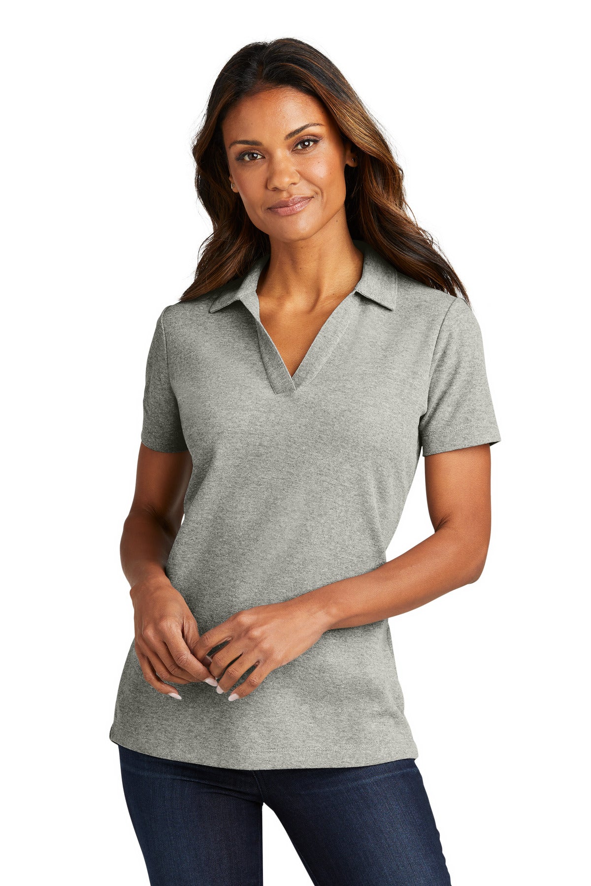 Port Authority? Women's C-FREE? Cotton Blend Pique Polo