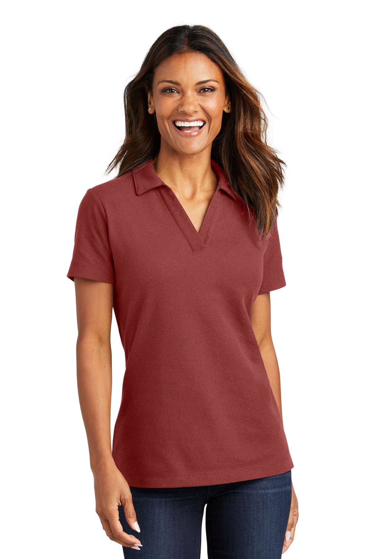Port Authority? Women's C-FREE? Cotton Blend Pique Polo