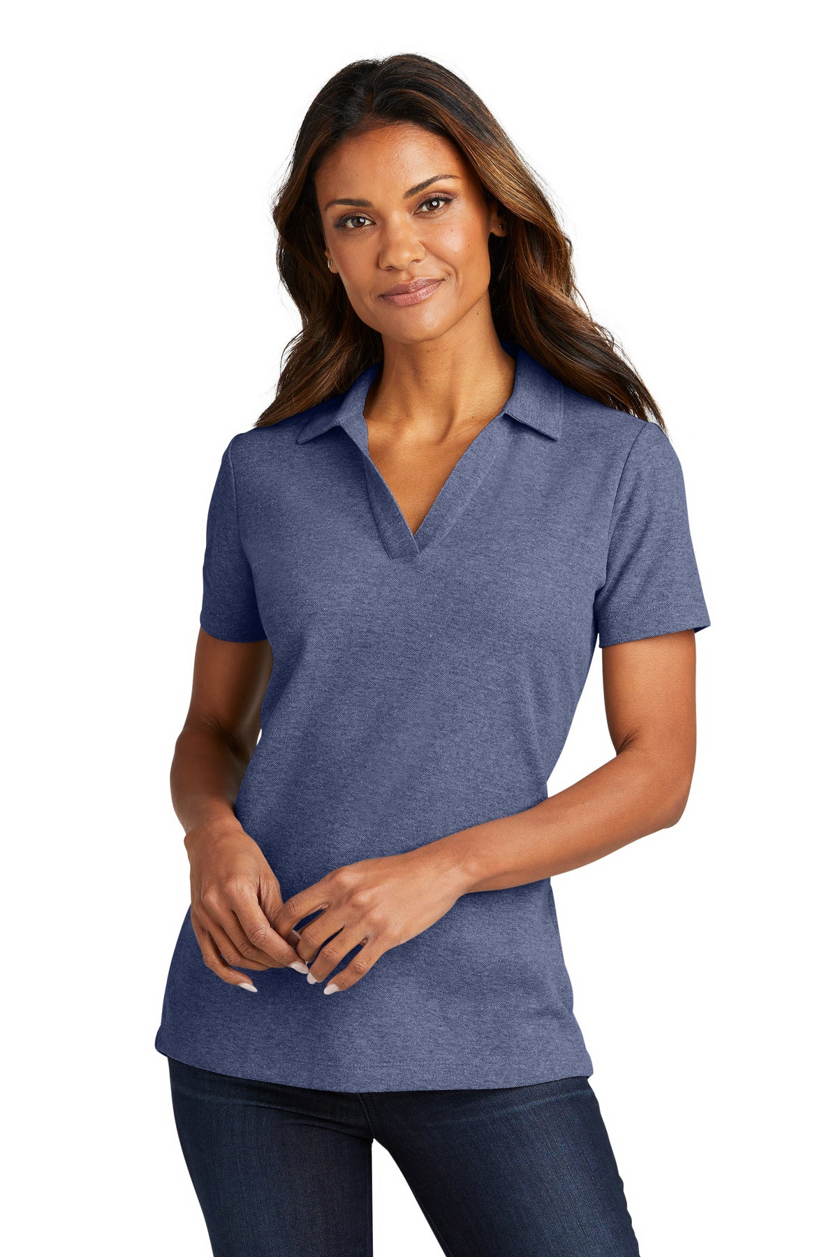 Port Authority? Women's C-FREE? Cotton Blend Pique Polo