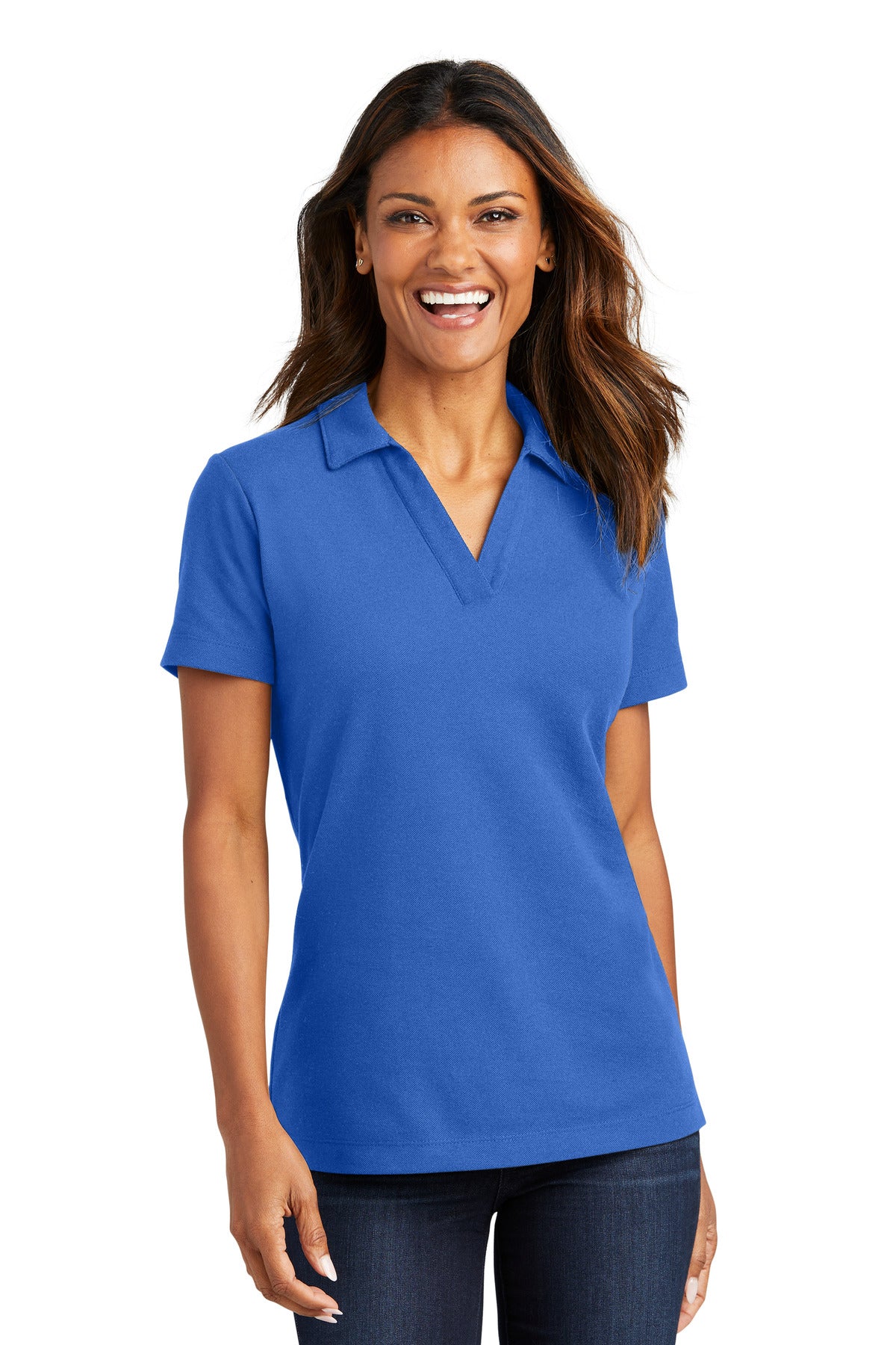Port Authority? Women's C-FREE? Cotton Blend Pique Polo