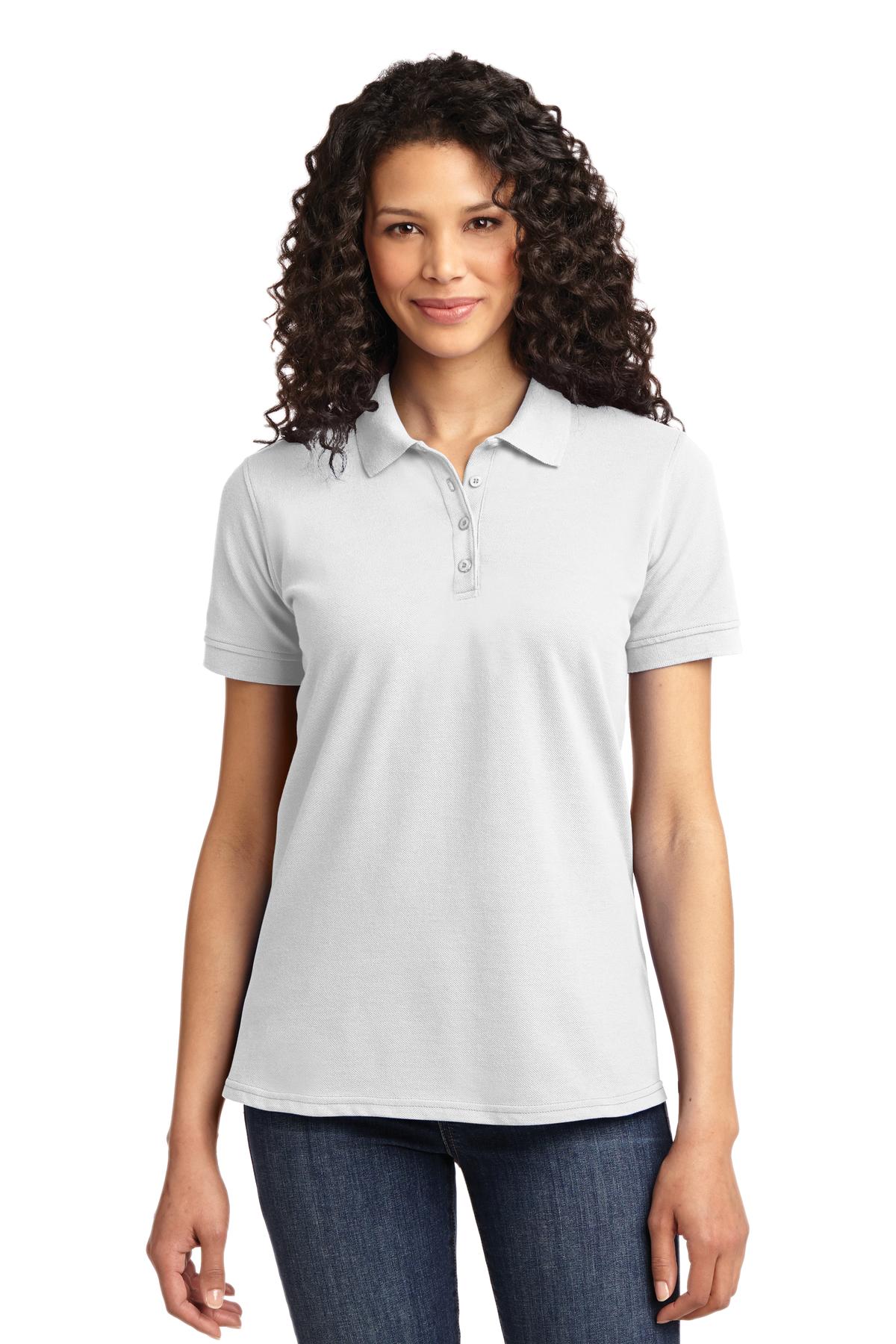 Port & Co™ Women's Core Blend Pique Polo