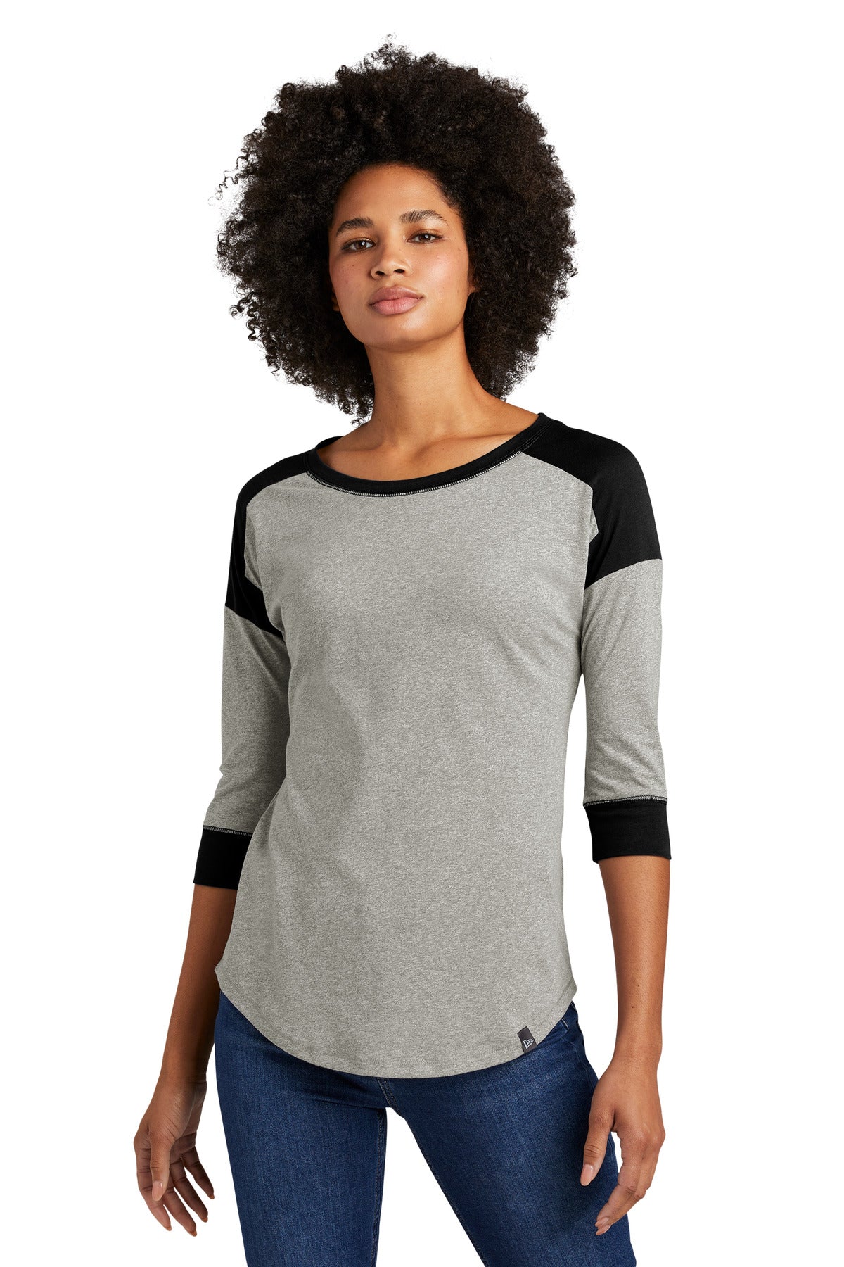 New Era ? Women's Heritage Blend 3/4-Sleeve Baseball Ra