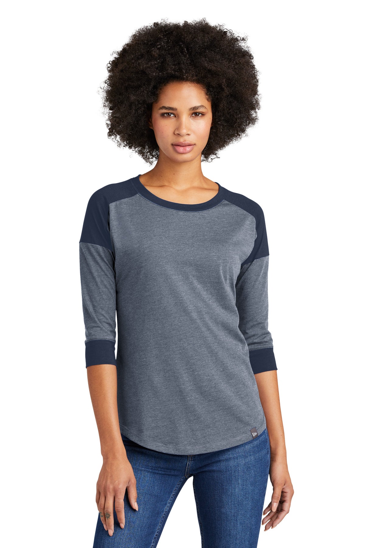 New Era ? Women's Heritage Blend 3/4-Sleeve Baseball Ra