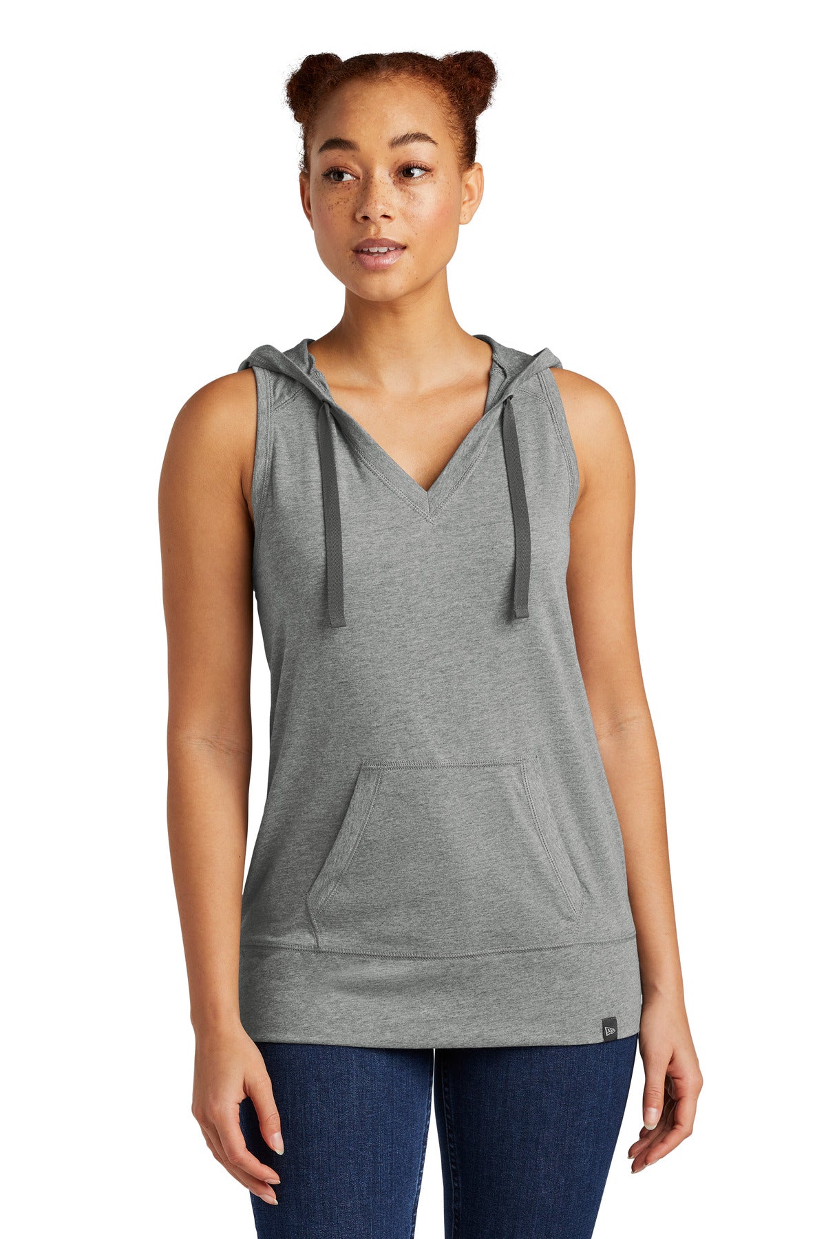 New Era ? Women's Heritage Blend Hoodie Tank. LNEA106
