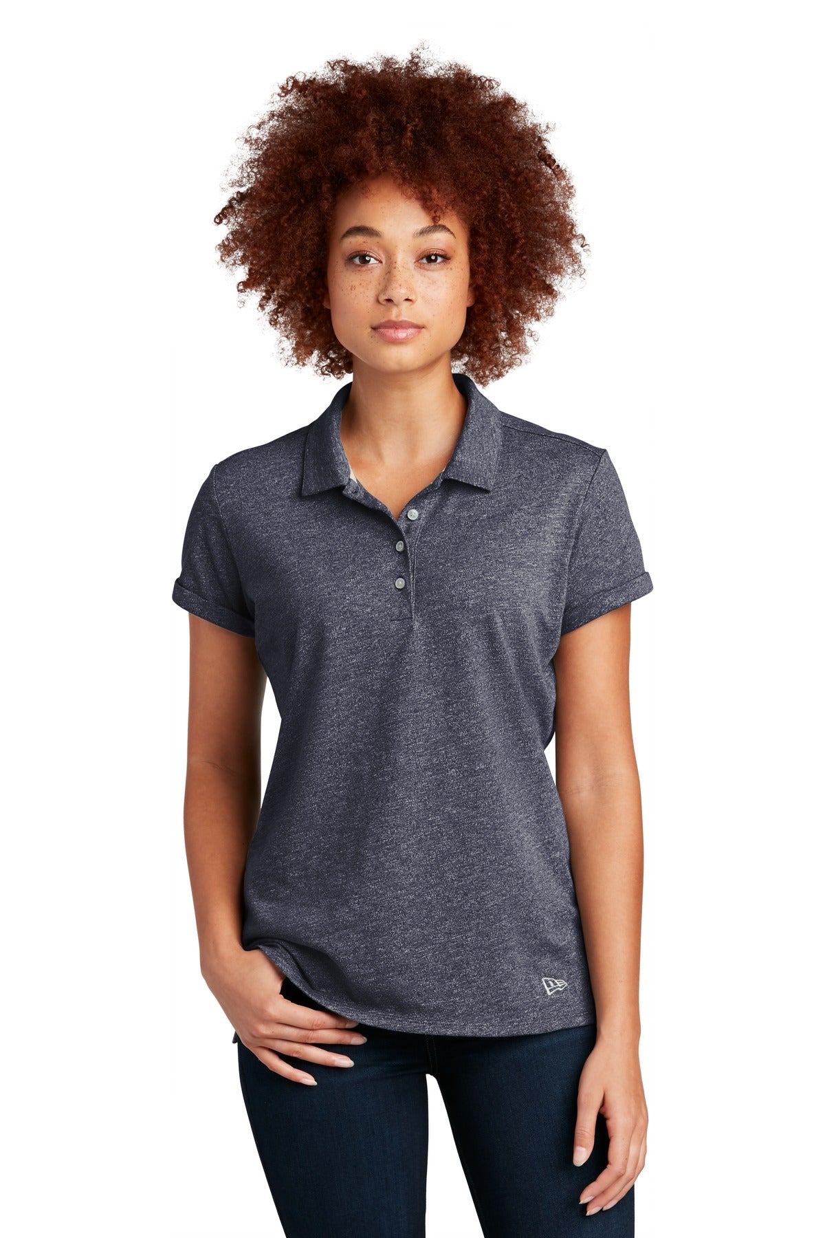 New Era ® Women's Slub Twist Polo