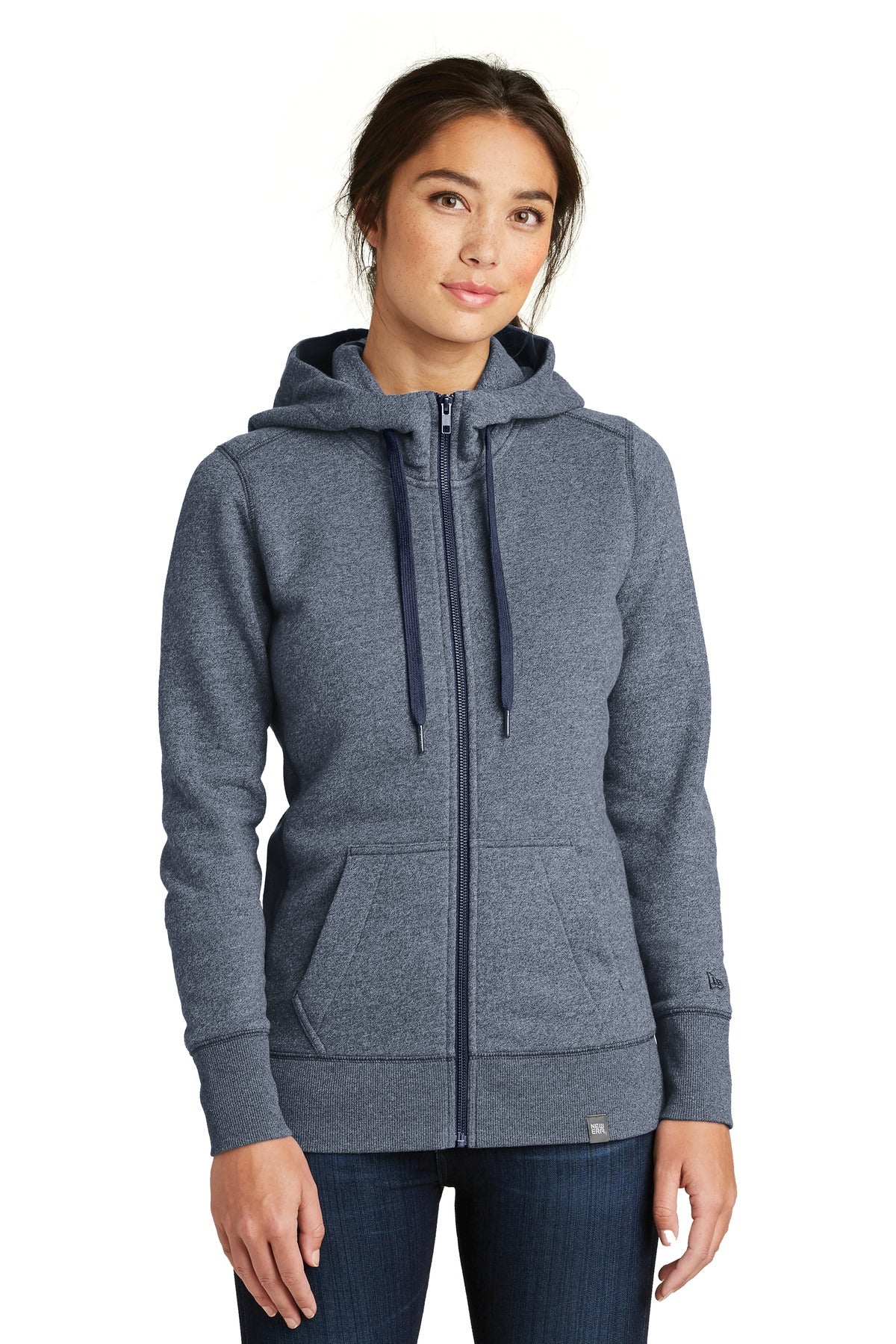 New Era ® Women's French Terry Full-Zip Hoodie