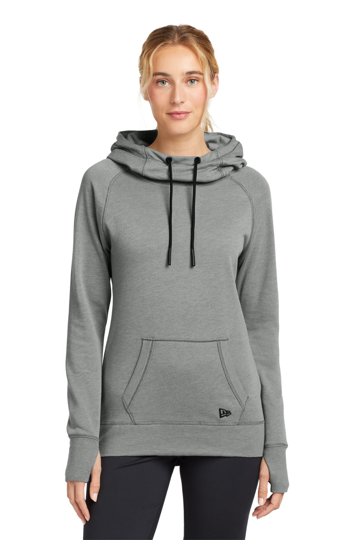 New Era ? Women's Tri-Blend Fleece Pullover Hoodie. LNE