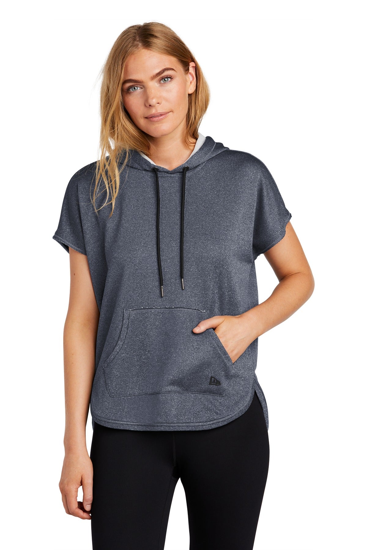 New Era ® Women's Performance Terry Short Sleeve Hoodie