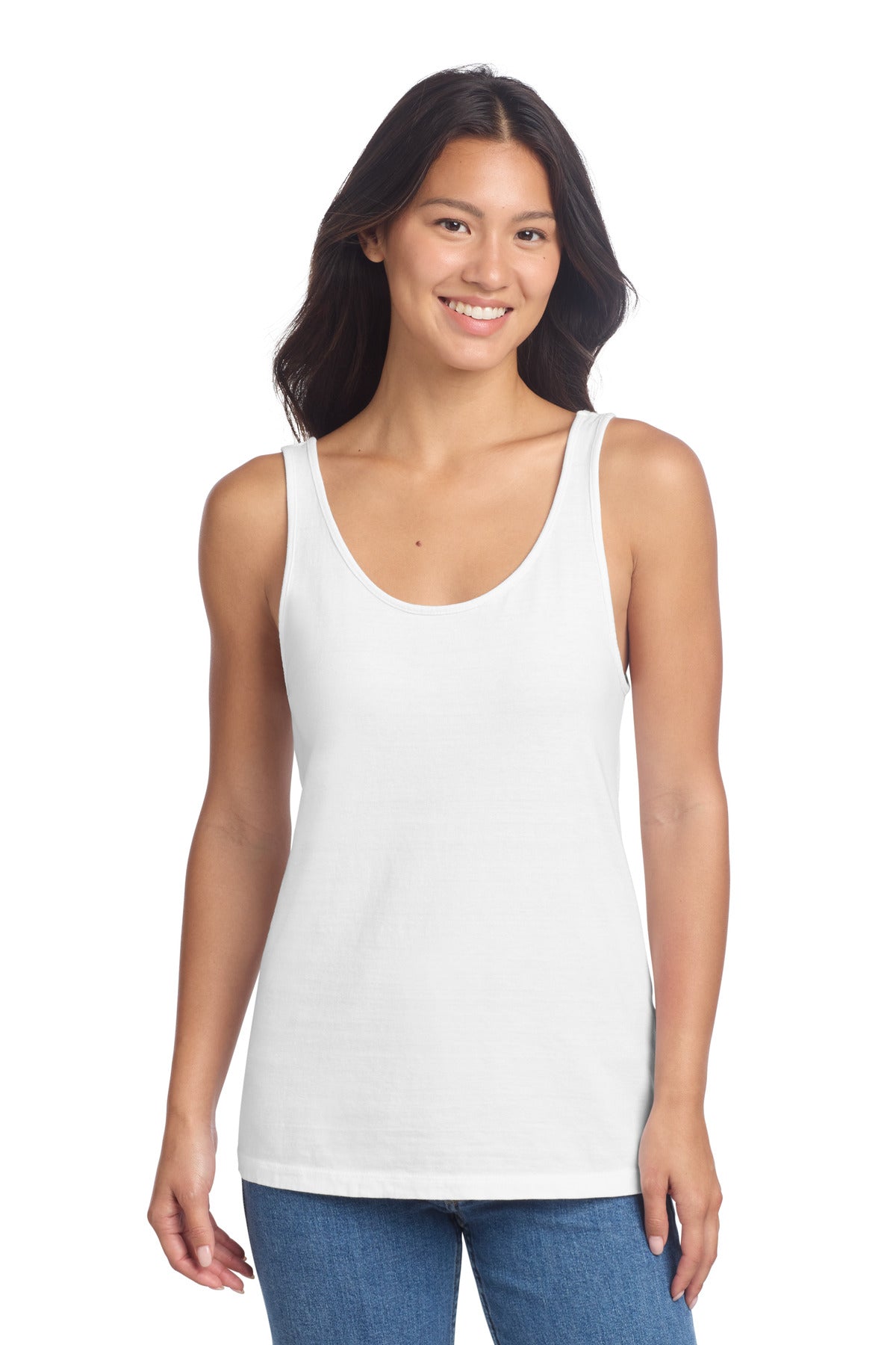 Port & Co™ Women's Beach Wash® Garment-Dyed Tank
