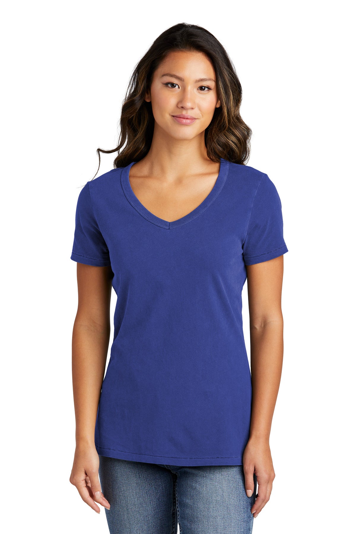 Port & Company? Women's Beach Wash? Garment-Dyed V-Neck