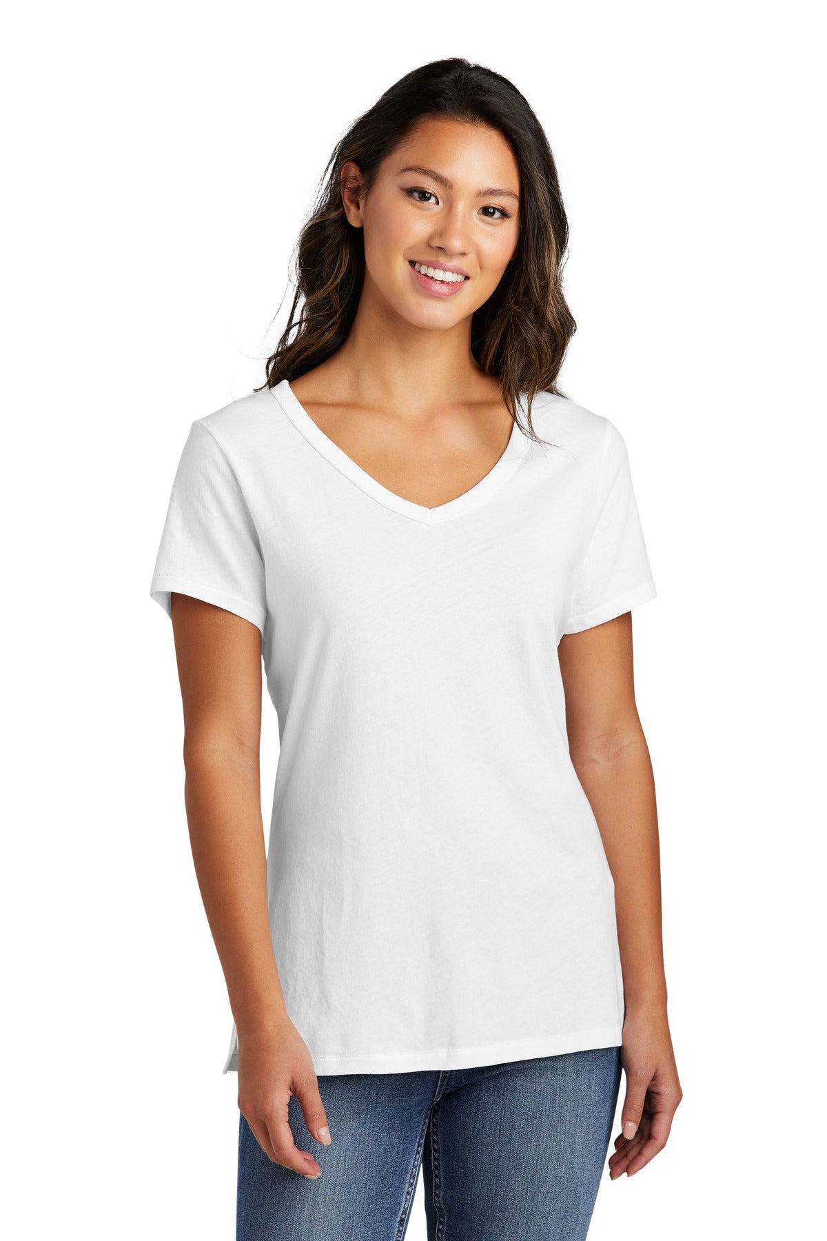 Port & Company? Women's Beach Wash? Garment-Dyed V-Neck