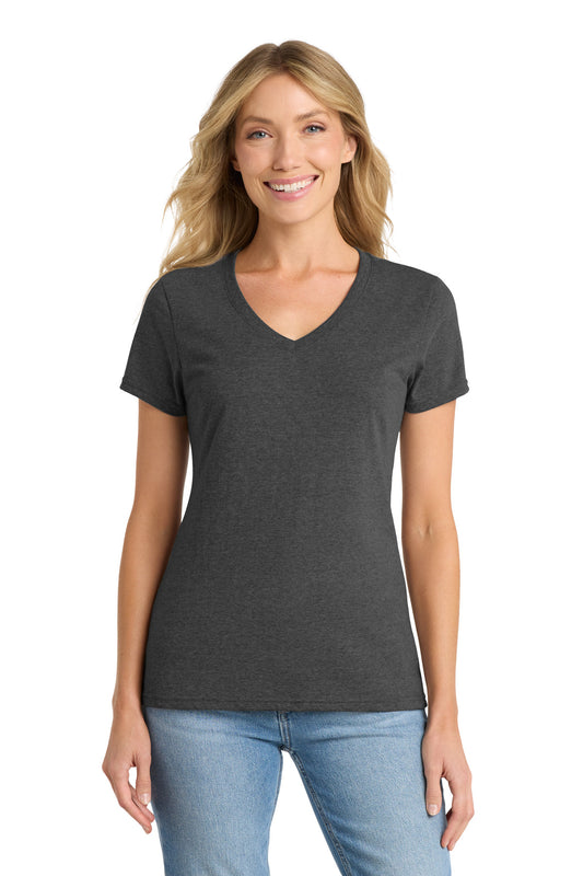 Port & Co™ Women's Fan Favorite™ Blend V-Neck Tee