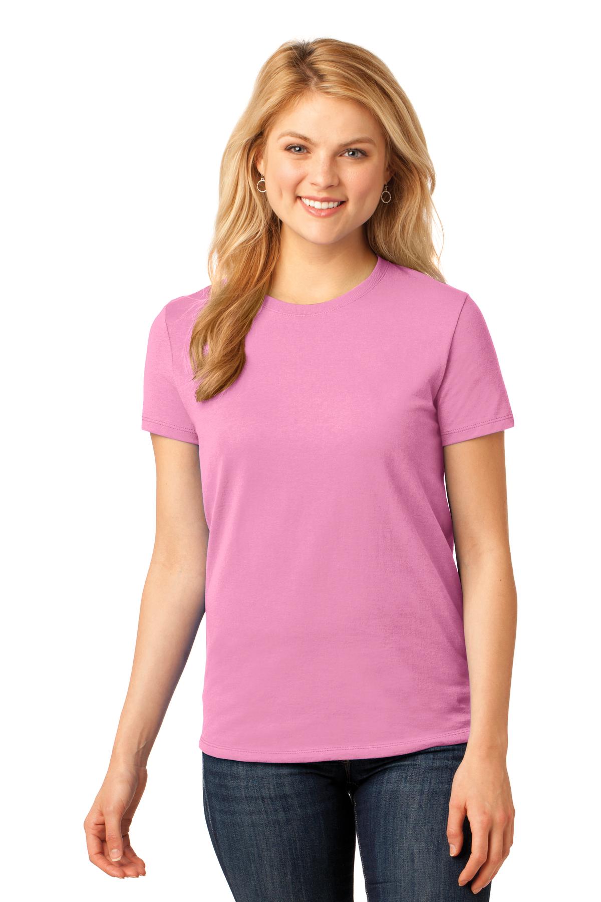 Port & Company? Women's Core Cotton Tee. LPC54