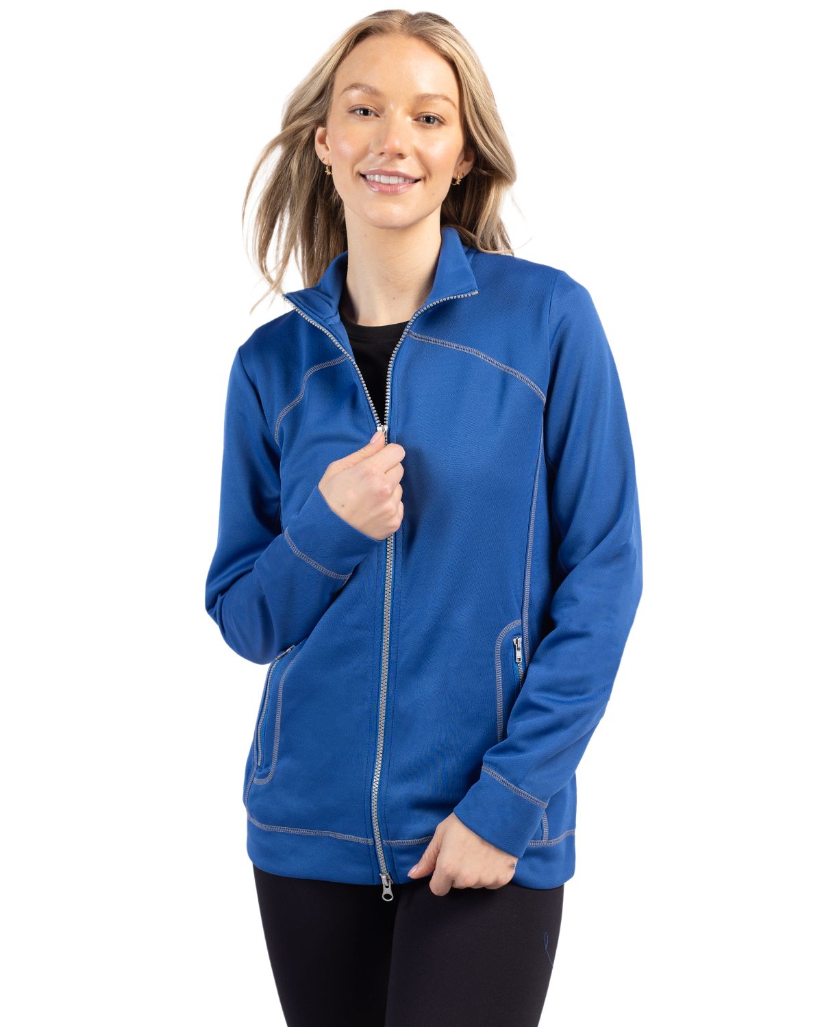 Clique Helsa Performance Womens Full Zip Knit Jacket - LQK00030
