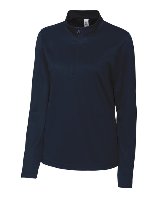Clique Spin Solution-dyed Performance Interlock Womens Half Zip